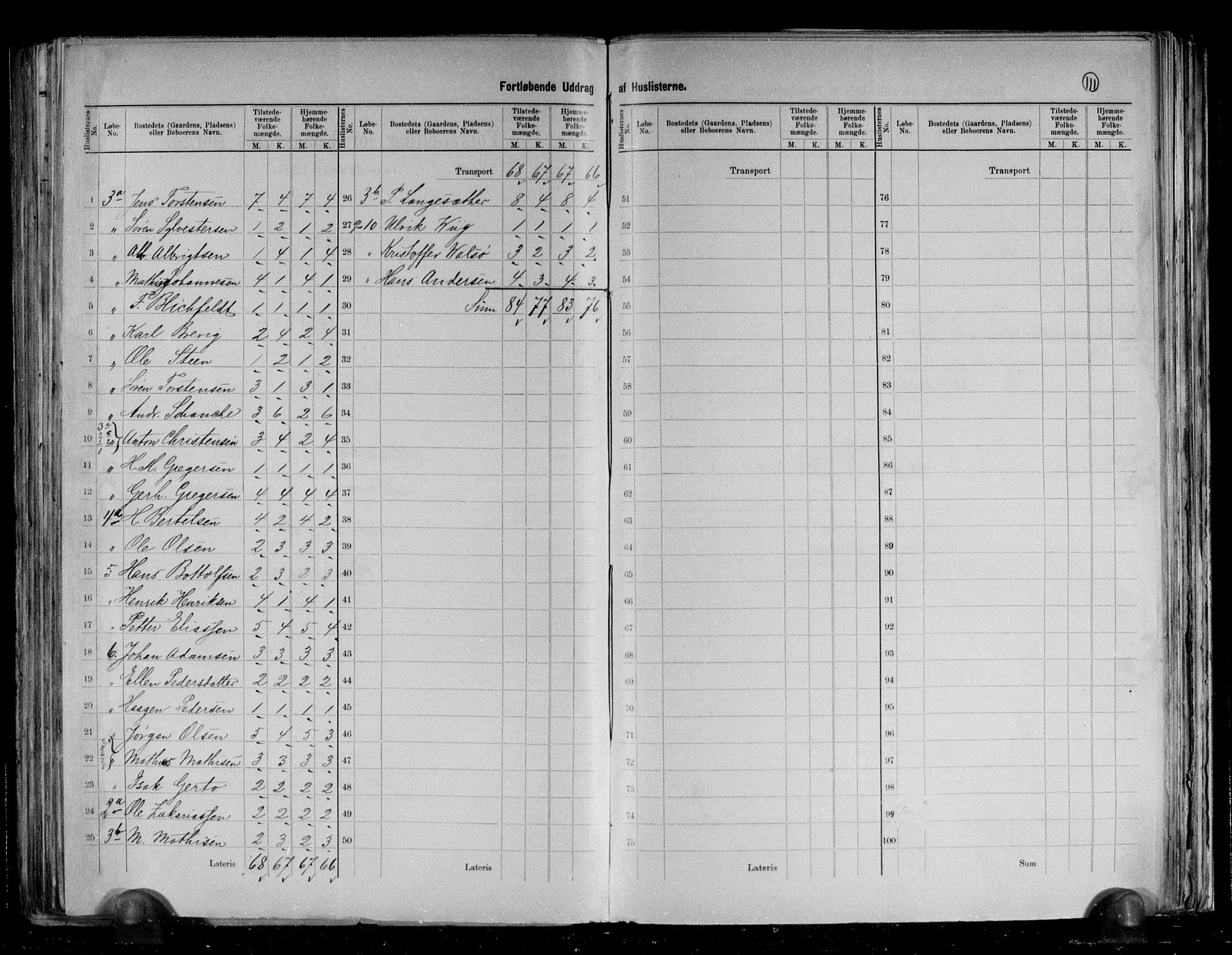 RA, 1891 census for 2018 Måsøy, 1891, p. 7