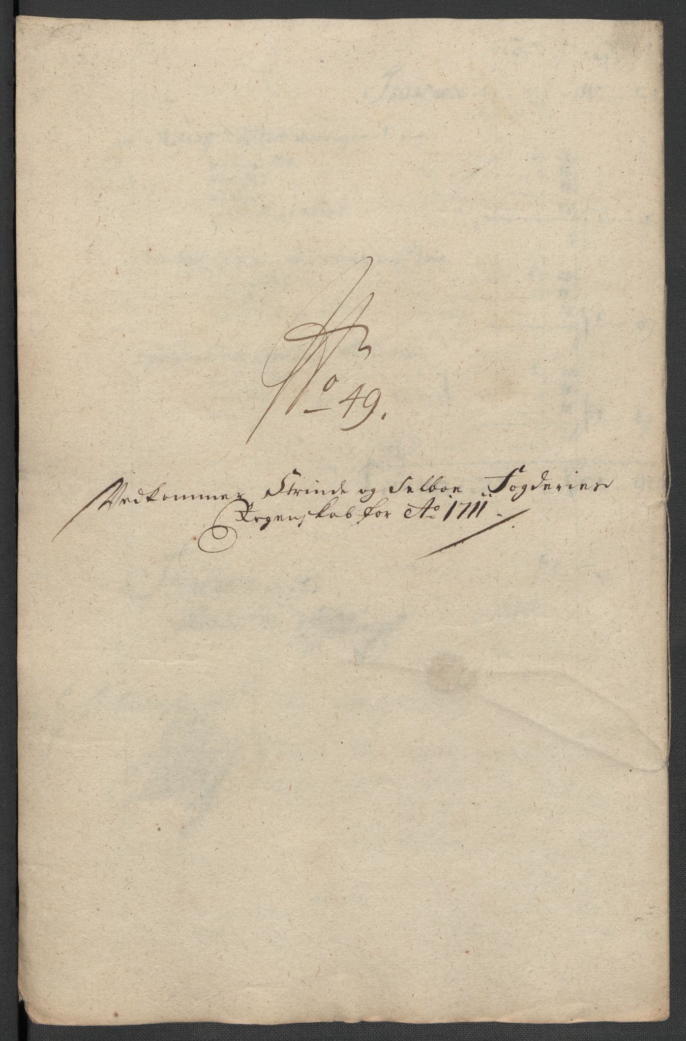 Rentekammeret inntil 1814, Reviderte regnskaper, Fogderegnskap, AV/RA-EA-4092/R61/L4112: Fogderegnskap Strinda og Selbu, 1711, p. 201