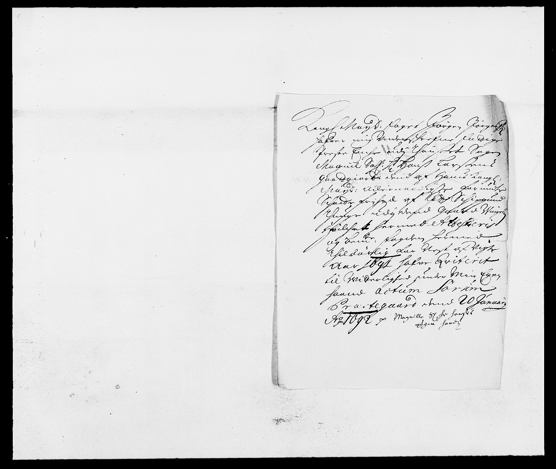Rentekammeret inntil 1814, Reviderte regnskaper, Fogderegnskap, AV/RA-EA-4092/R13/L0829: Fogderegnskap Solør, Odal og Østerdal, 1691, p. 49