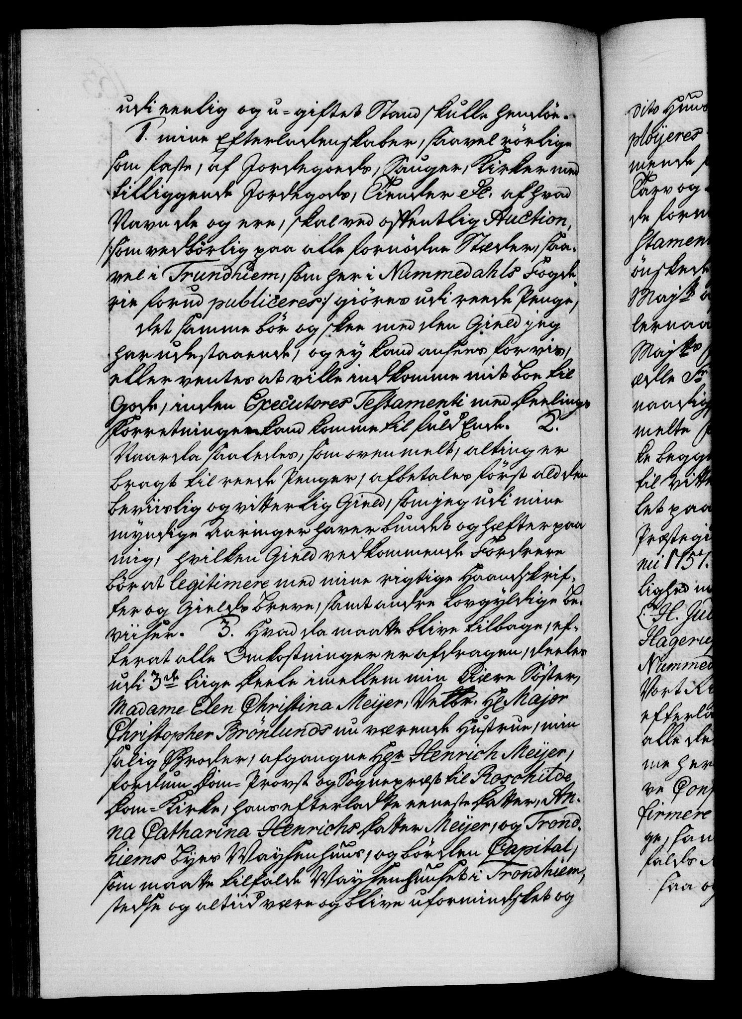 Danske Kanselli 1572-1799, AV/RA-EA-3023/F/Fc/Fca/Fcaa/L0040: Norske registre, 1757-1759, p. 163b