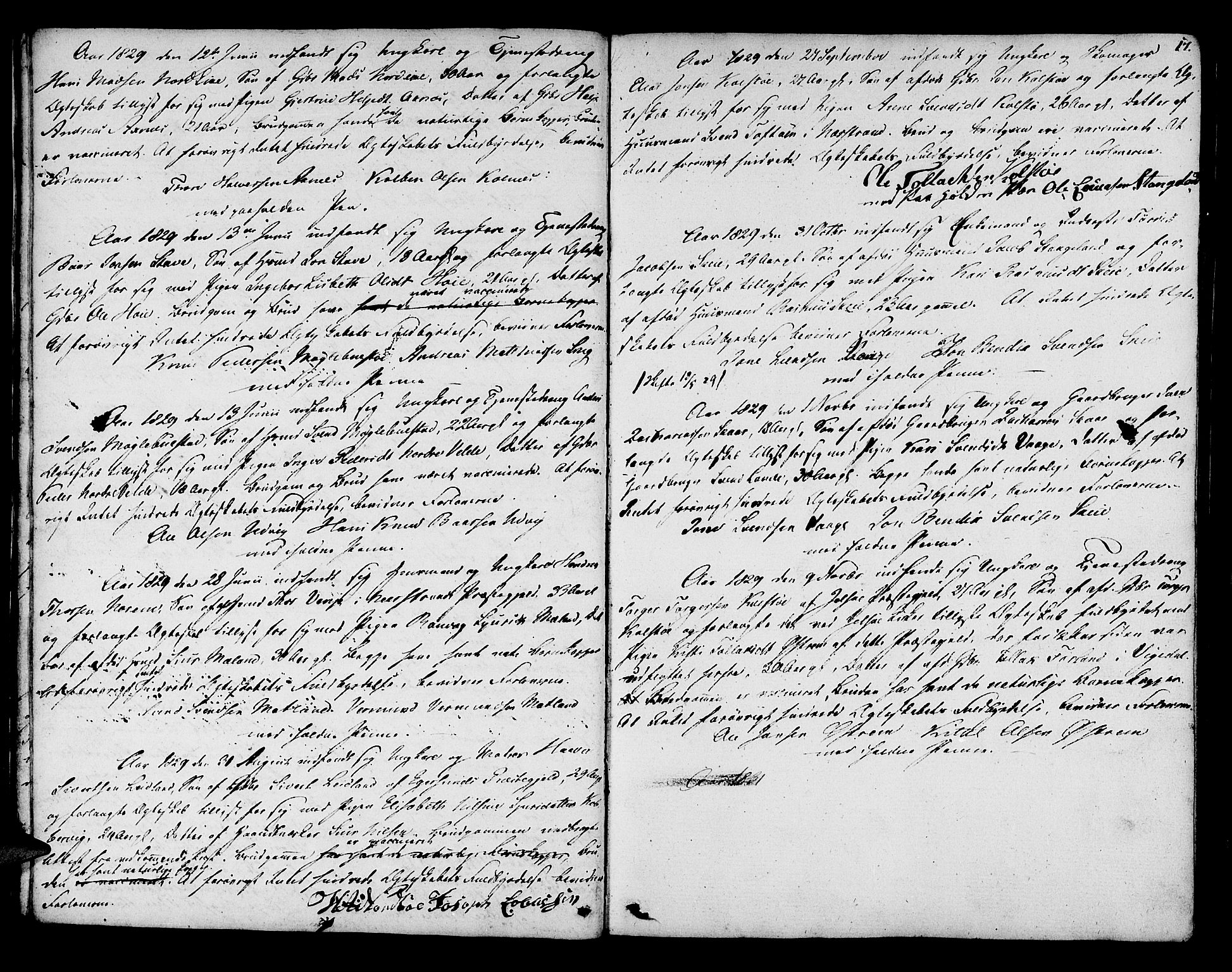 Avaldsnes sokneprestkontor, SAST/A -101851/H/Ha/Haa/L0003: Parish register (official) no. A 3, 1801-1817, p. 17