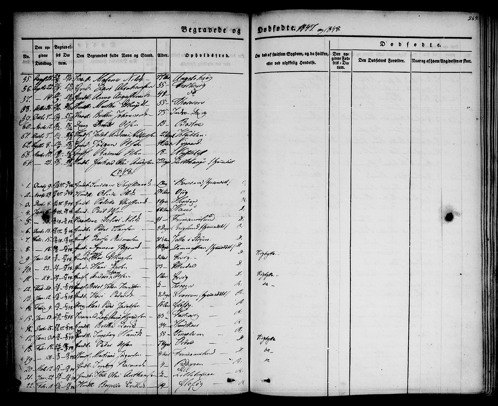 Davik sokneprestembete, AV/SAB-A-79701/H/Haa/Haaa/L0004: Parish register (official) no. A 4, 1830-1849, p. 269