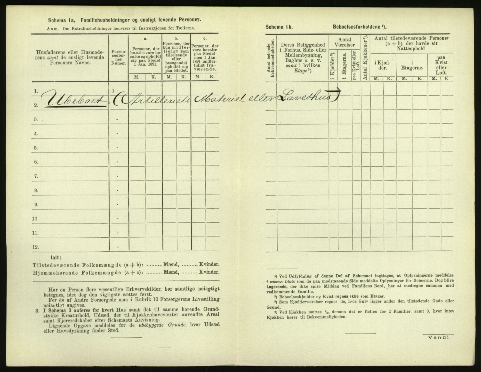 RA, 1891 census for 1601 Trondheim, 1891, p. 1235