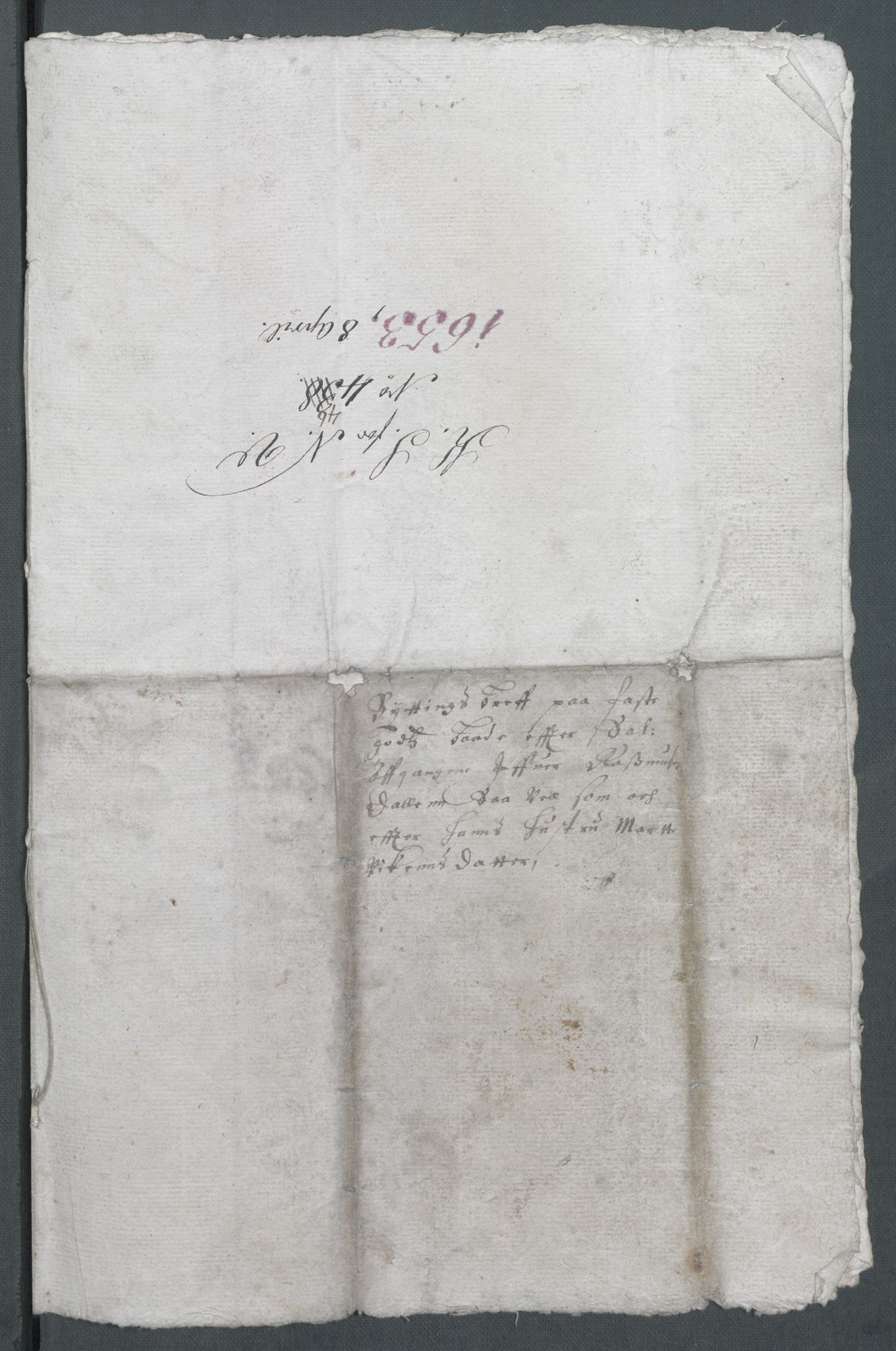 Riksarkivets diplomsamling, RA/EA-5965/F02/L0165: Dokumenter, 1652-1653, p. 180