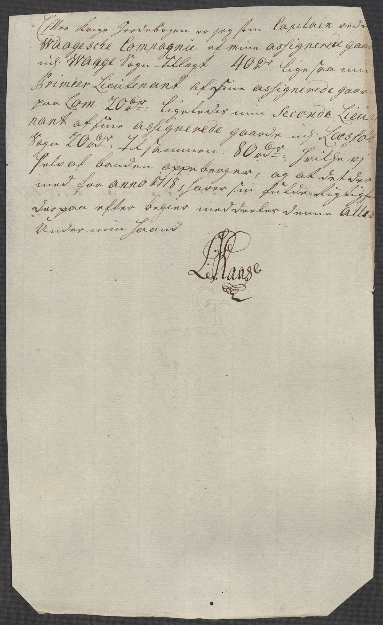 Rentekammeret inntil 1814, Reviderte regnskaper, Fogderegnskap, AV/RA-EA-4092/R17/L1188: Fogderegnskap Gudbrandsdal, 1718, p. 157