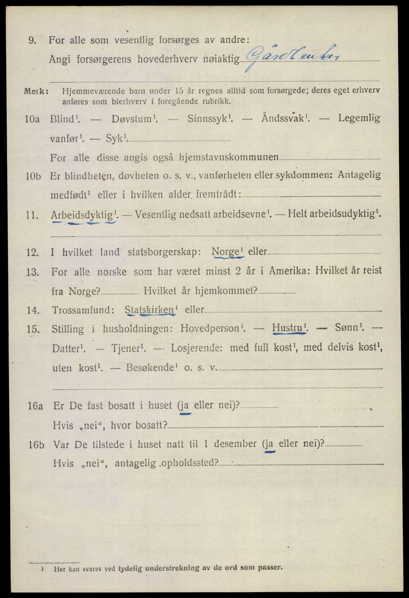 SAKO, 1920 census for Andebu, 1920, p. 6033