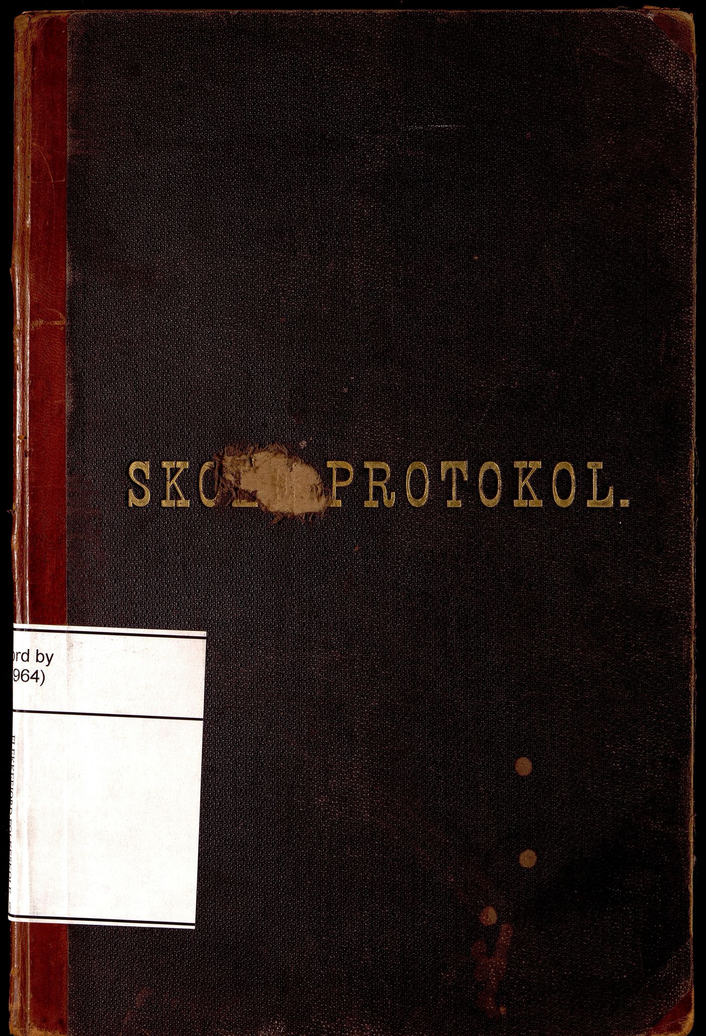 Flekkefjord By - Flekkefjord Folkeskole, ARKSOR/1004FG550/H/L0008: Skoleprotokoll (d), 1896-1909