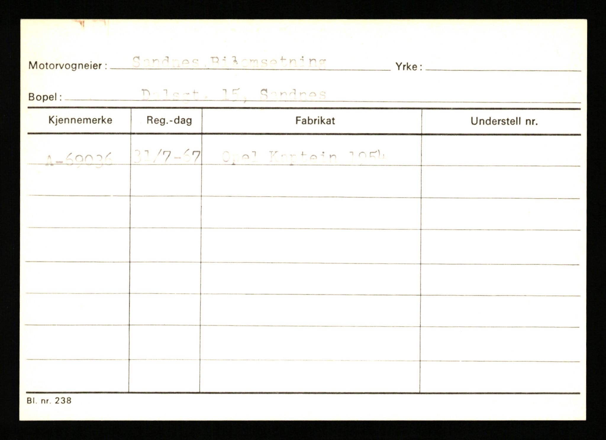 Stavanger trafikkstasjon, AV/SAST-A-101942/0/G/L0008: Registreringsnummer: 67519 - 84533, 1930-1971, p. 157