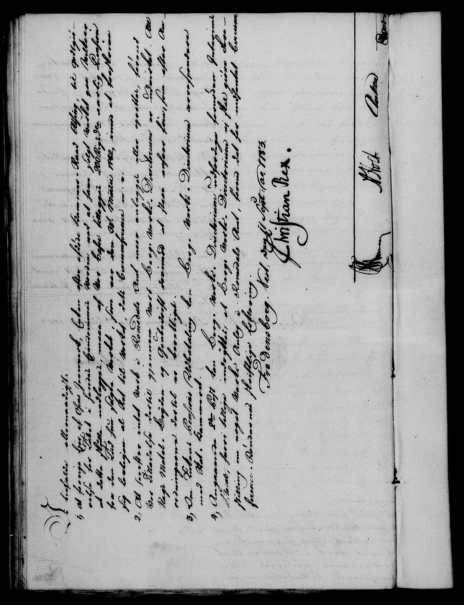 Rentekammeret, Renteskriverkontorene, AV/RA-EA-3115/M/Mf/Mfa/L0005: Resolusjonsprotokoll med register (merket RK 54.5), 1783