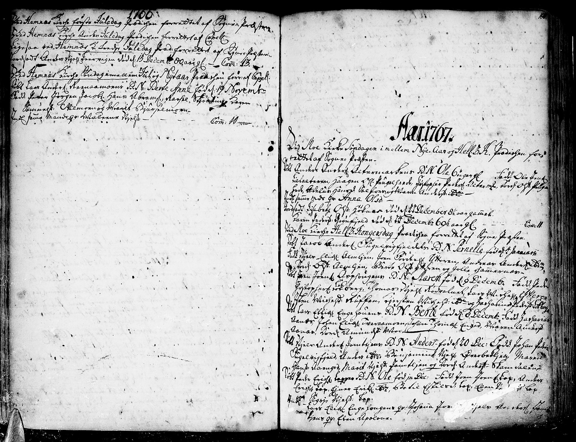 Ministerialprotokoller, klokkerbøker og fødselsregistre - Nordland, SAT/A-1459/825/L0348: Parish register (official) no. 825A04, 1752-1788, p. 160