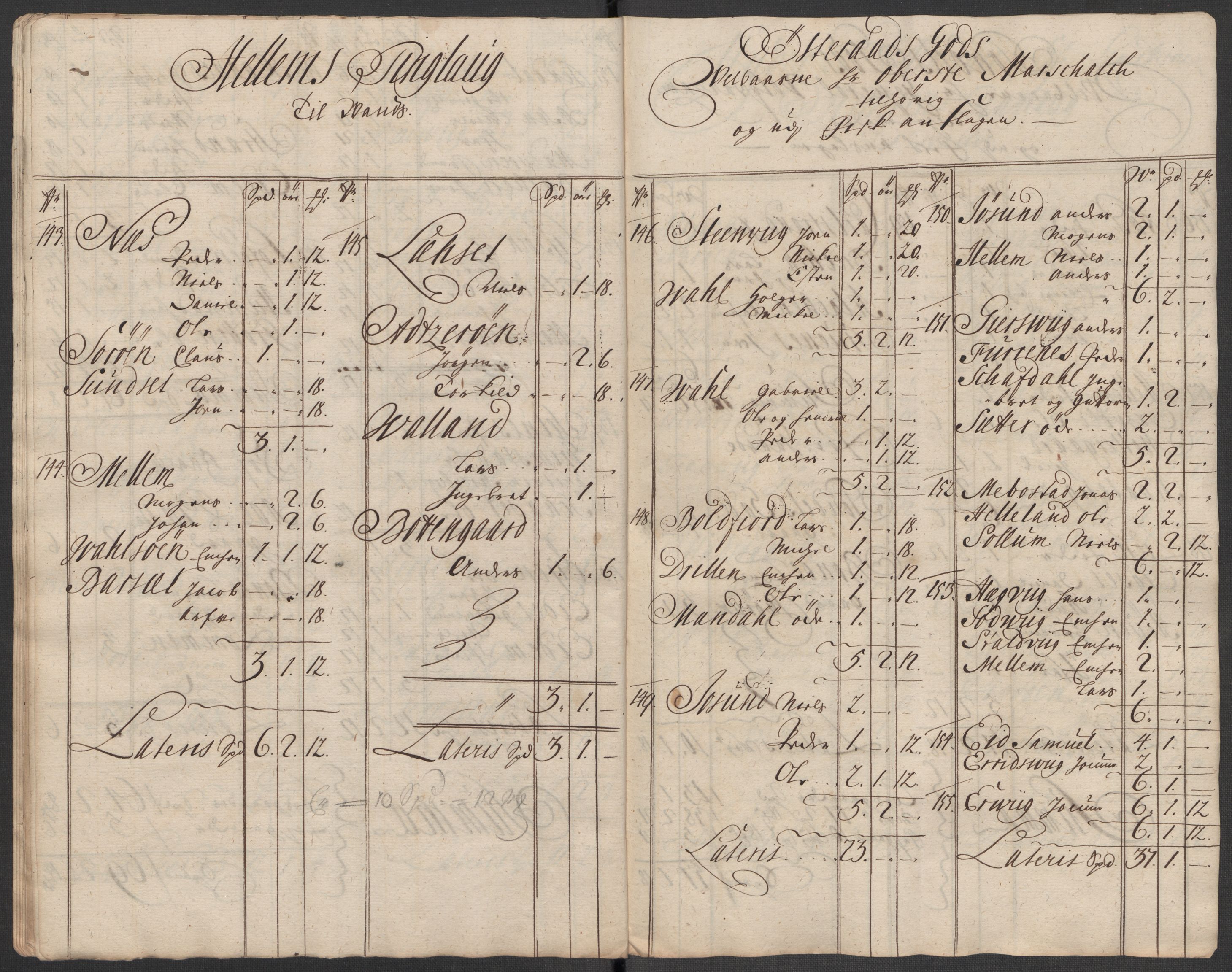 Rentekammeret inntil 1814, Reviderte regnskaper, Fogderegnskap, AV/RA-EA-4092/R57/L3861: Fogderegnskap Fosen, 1712-1713, p. 72