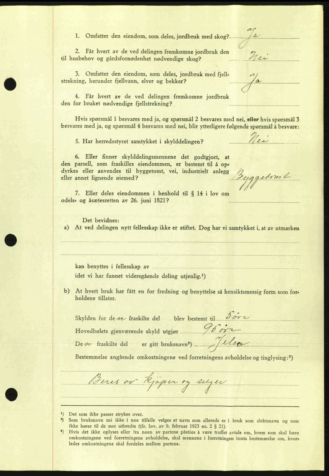 Romsdal sorenskriveri, AV/SAT-A-4149/1/2/2C: Mortgage book no. A15, 1943-1944, Diary no: : 1819/1943