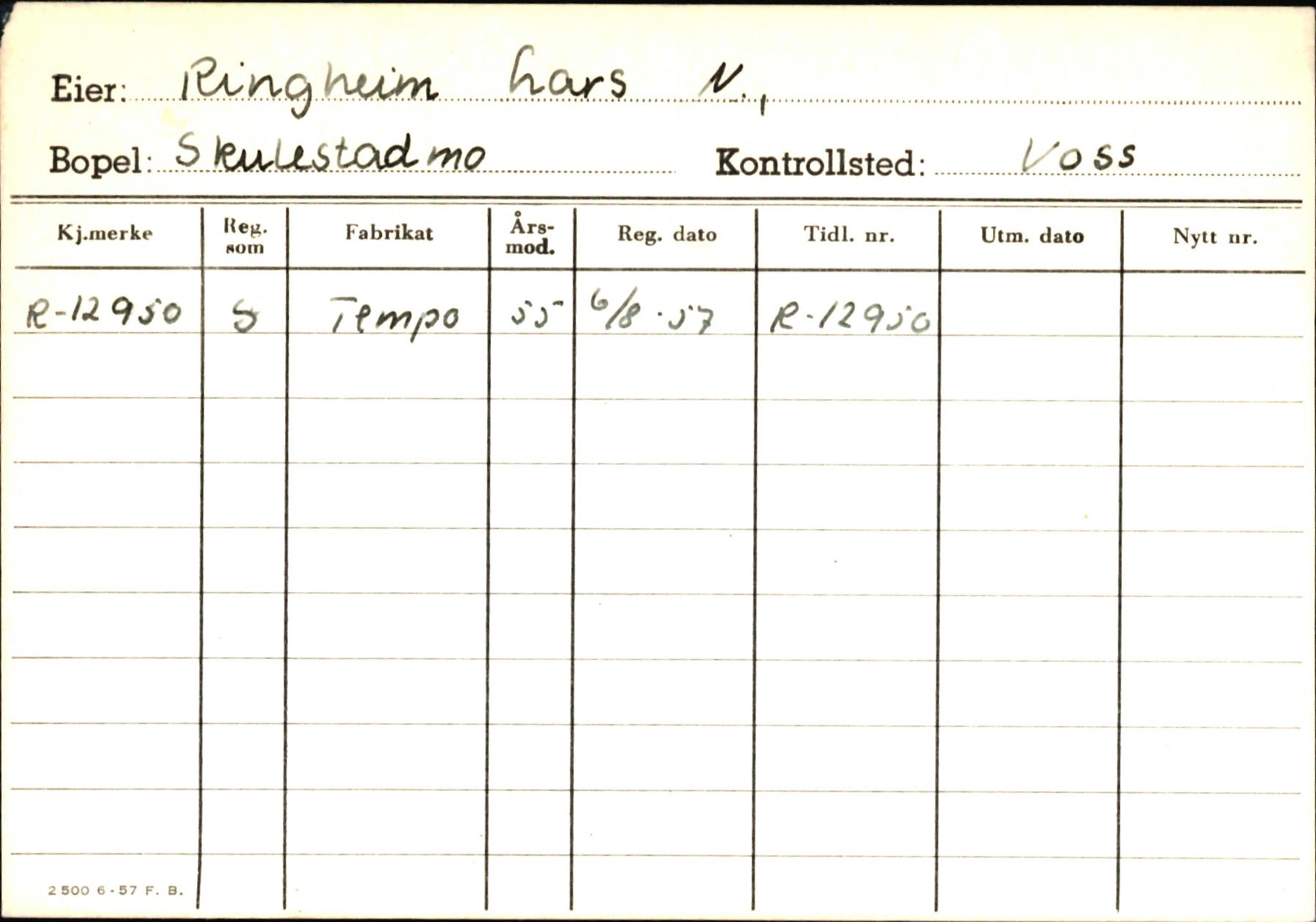 Statens vegvesen, Hordaland vegkontor, AV/SAB-A-5201/2/Ha/L0045: R-eierkort R, 1920-1971, p. 59