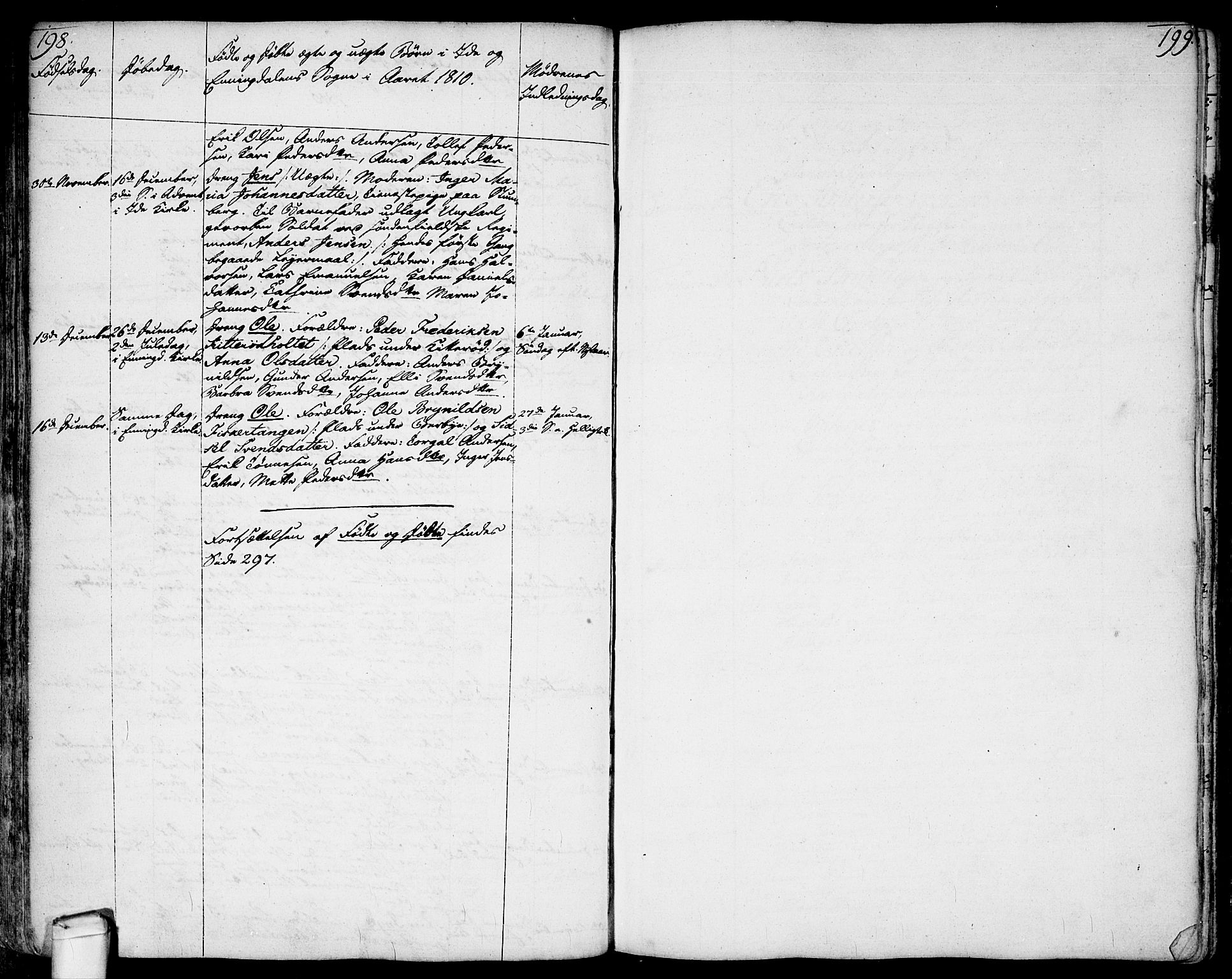 Idd prestekontor Kirkebøker, SAO/A-10911/F/Fc/L0001: Parish register (official) no. III 1, 1770-1814, p. 198-199