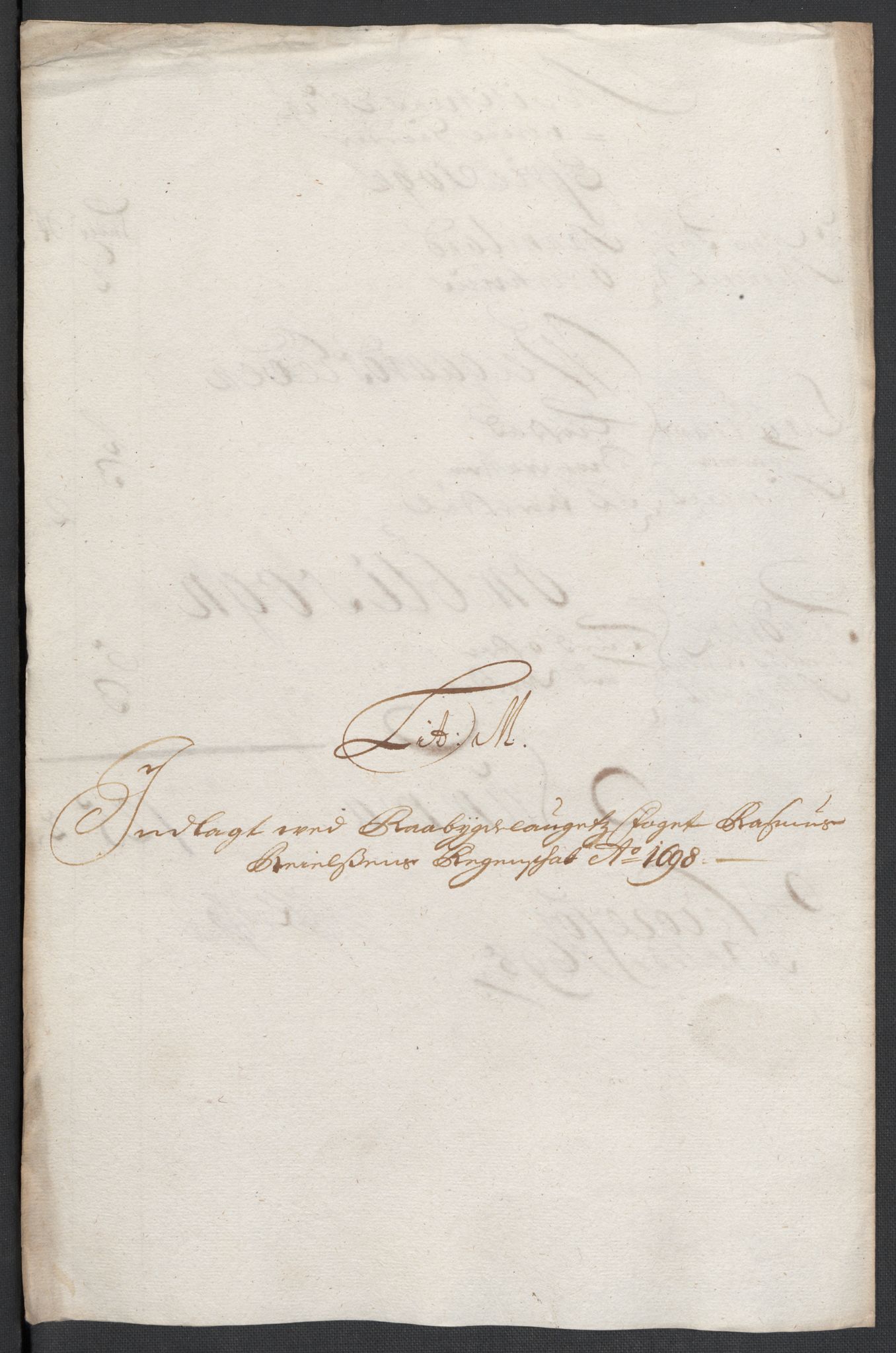 Rentekammeret inntil 1814, Reviderte regnskaper, Fogderegnskap, RA/EA-4092/R40/L2445: Fogderegnskap Råbyggelag, 1697-1699, p. 164