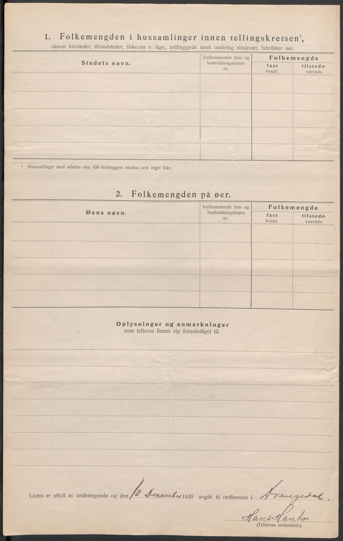 SAKO, 1920 census for Drangedal, 1920, p. 46