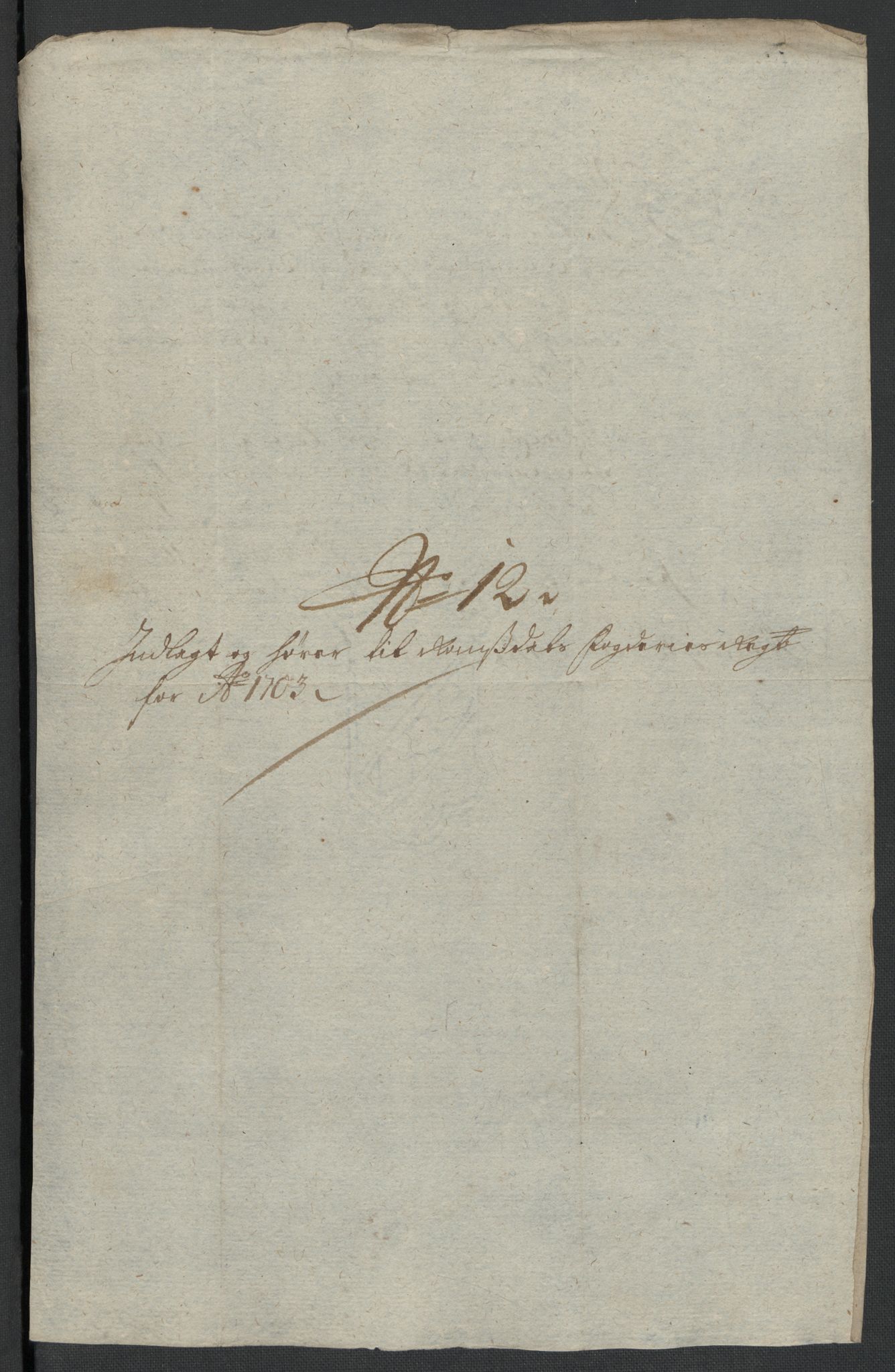 Rentekammeret inntil 1814, Reviderte regnskaper, Fogderegnskap, AV/RA-EA-4092/R55/L3656: Fogderegnskap Romsdal, 1703-1705, p. 118