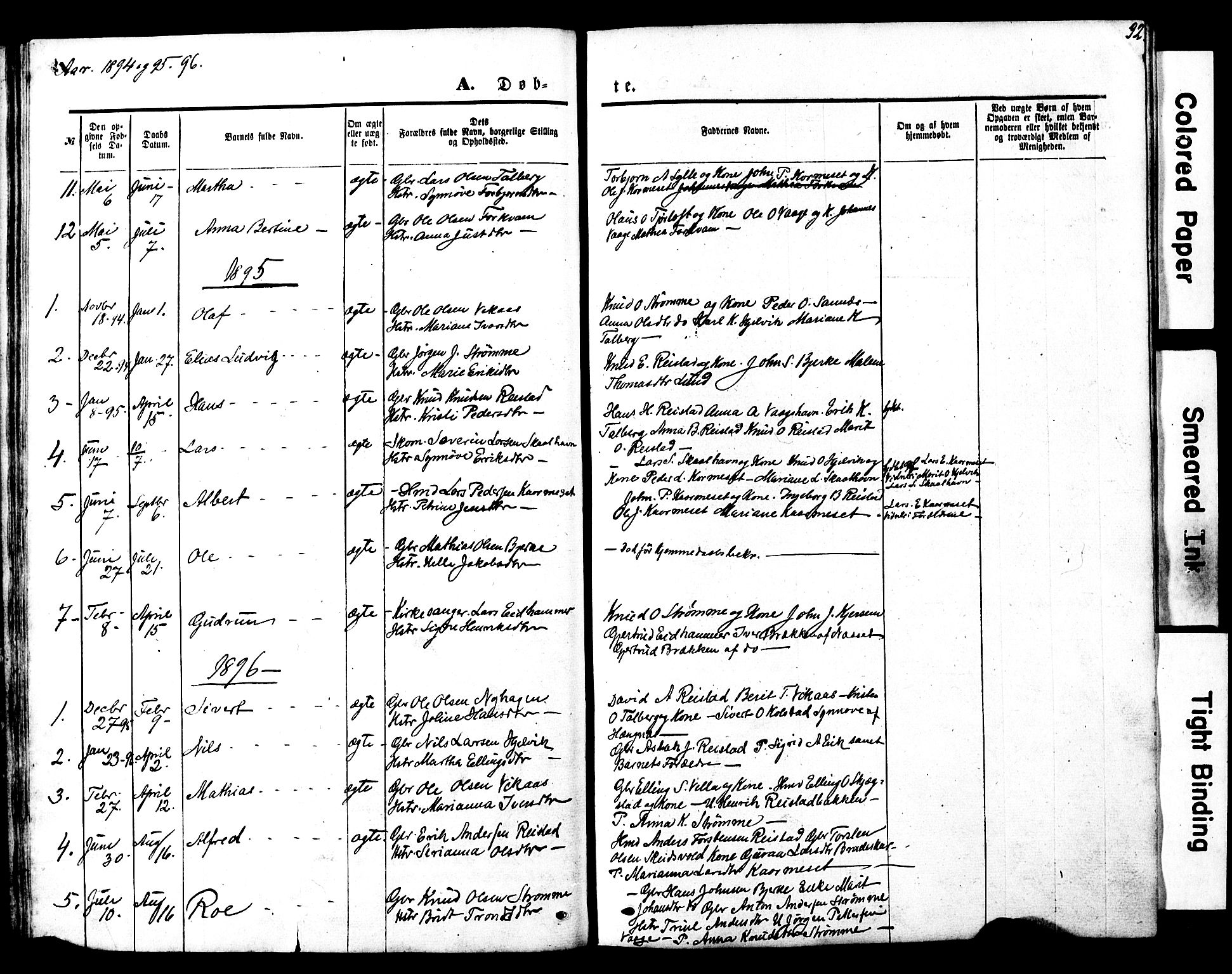 Ministerialprotokoller, klokkerbøker og fødselsregistre - Møre og Romsdal, SAT/A-1454/550/L0618: Parish register (copy) no. 550C01, 1870-1927, p. 32
