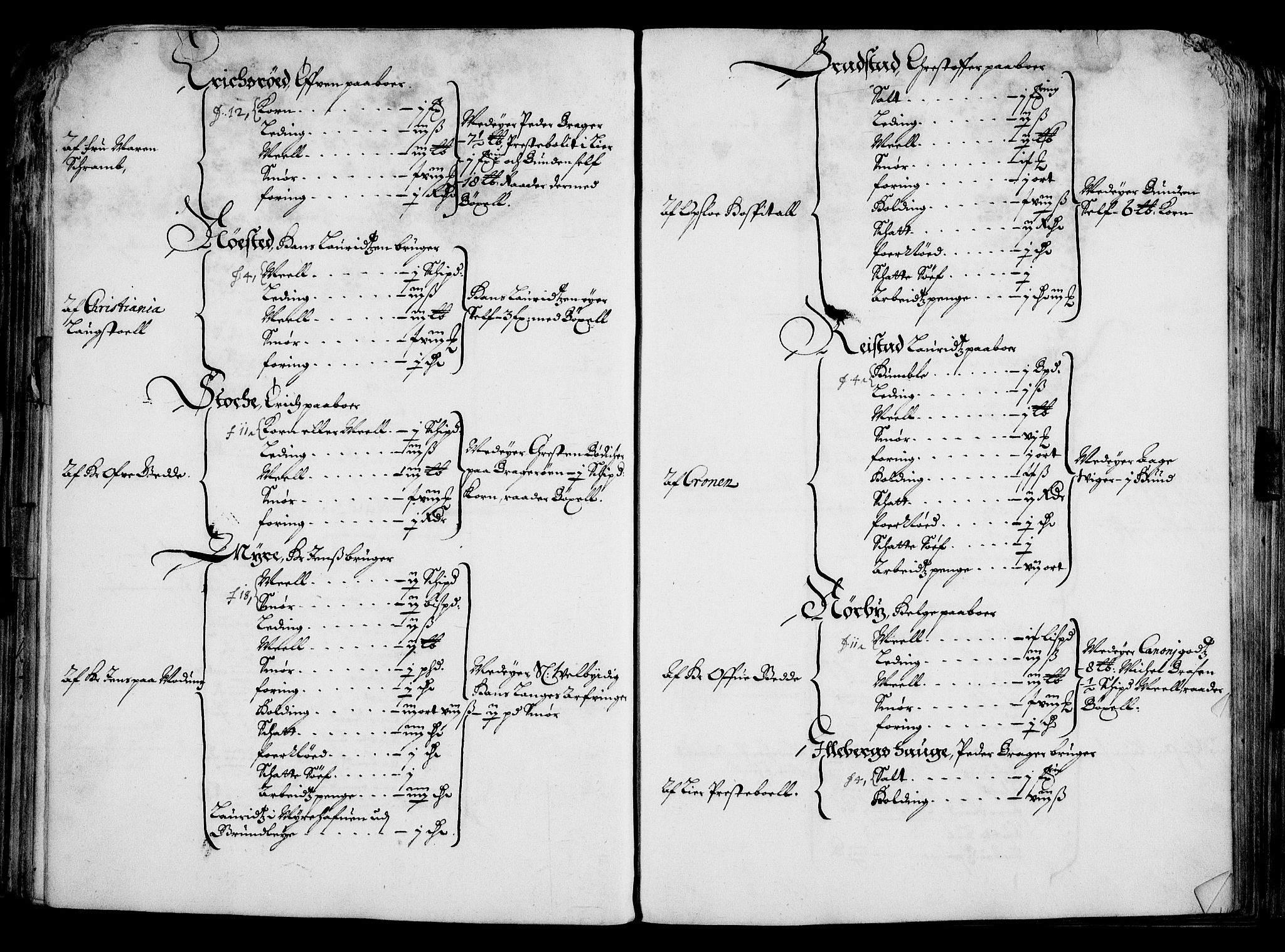 Rentekammeret inntil 1814, Realistisk ordnet avdeling, AV/RA-EA-4070/On/L0001/0001: Statens gods / [Jj 1]: Jordebok over Hannibal Sehesteds gods, 1651, p. 57