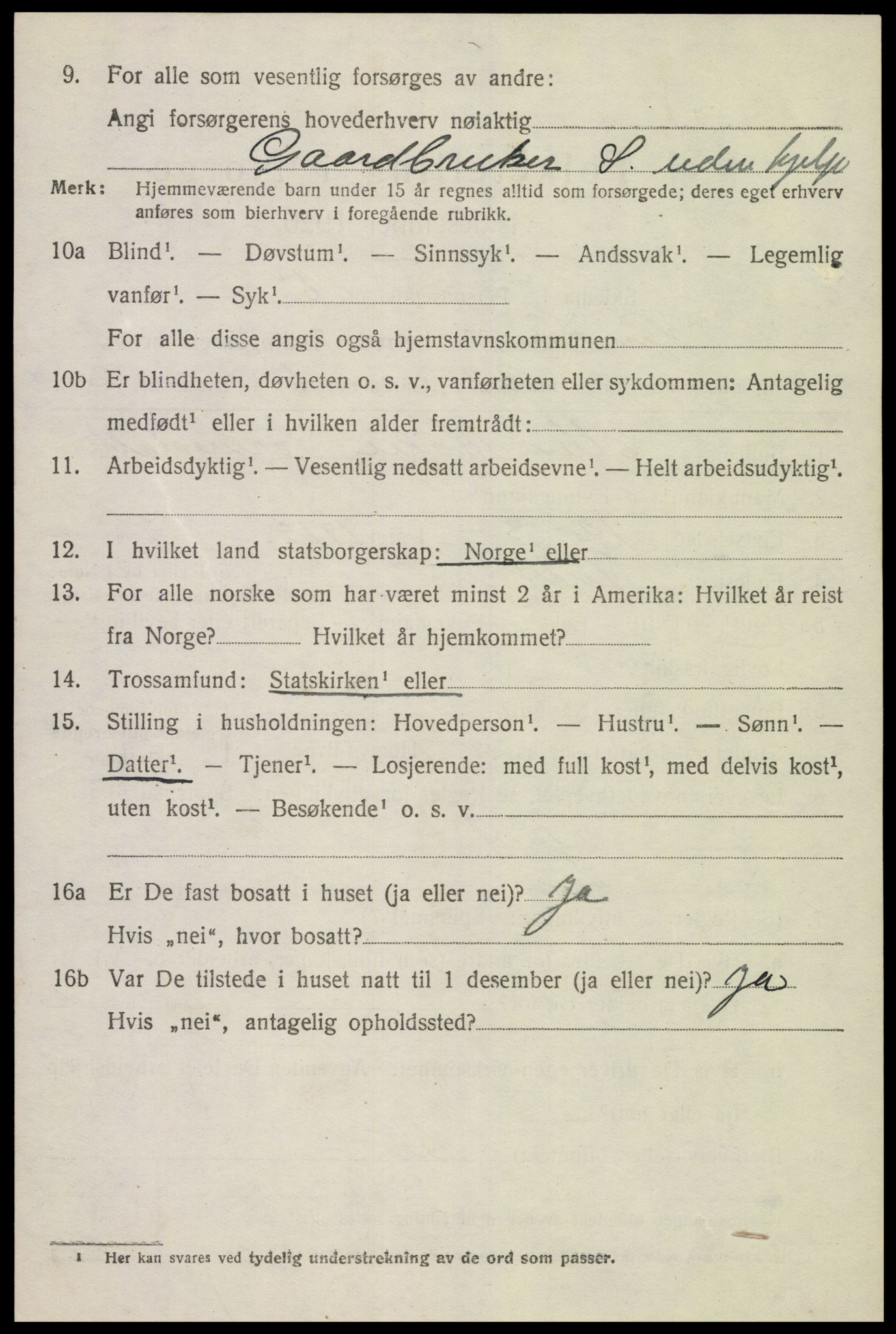 SAK, 1920 census for Finsland, 1920, p. 717