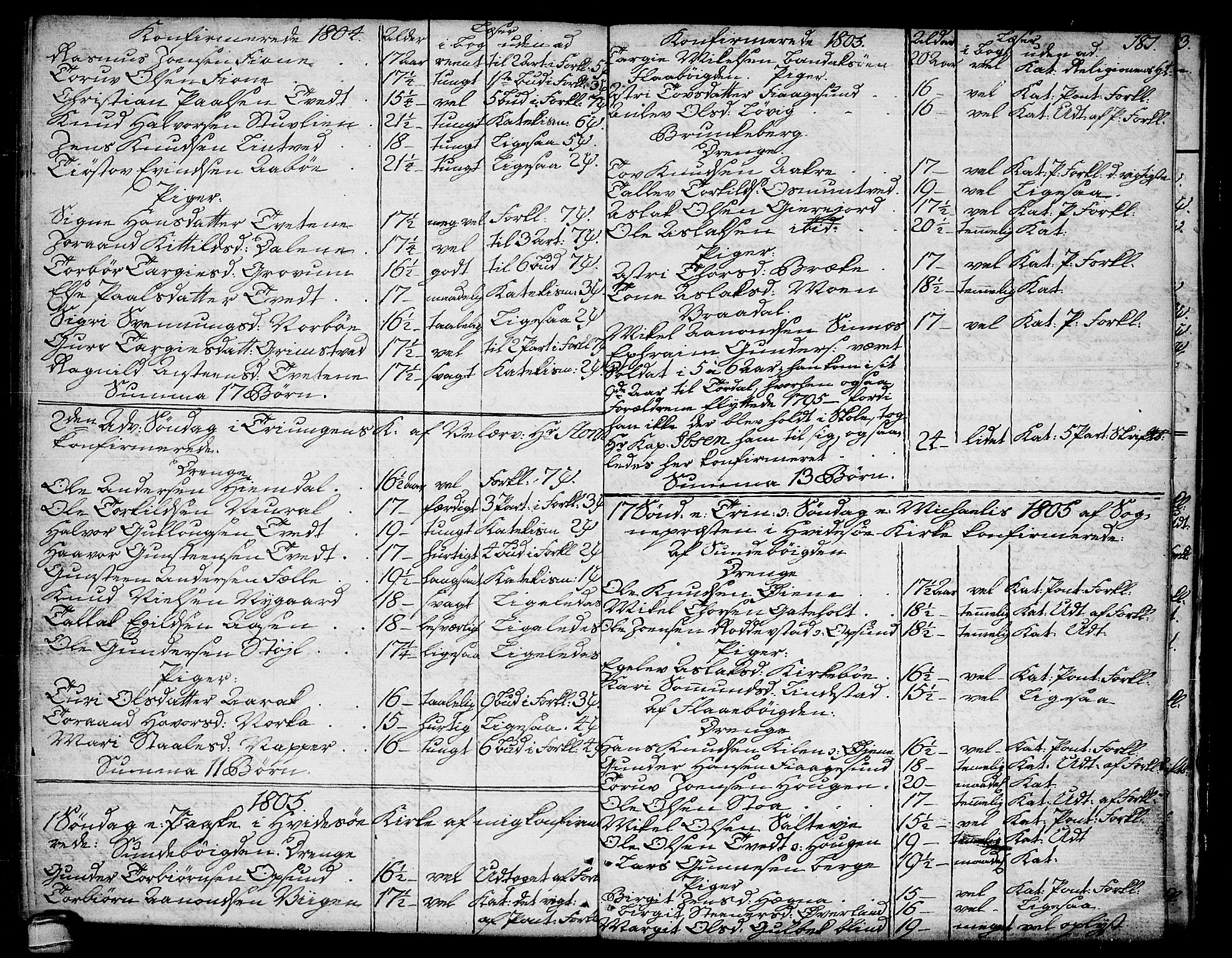 Kviteseid kirkebøker, SAKO/A-276/F/Fa/L0004: Parish register (official) no. I 4, 1800-1814, p. 181