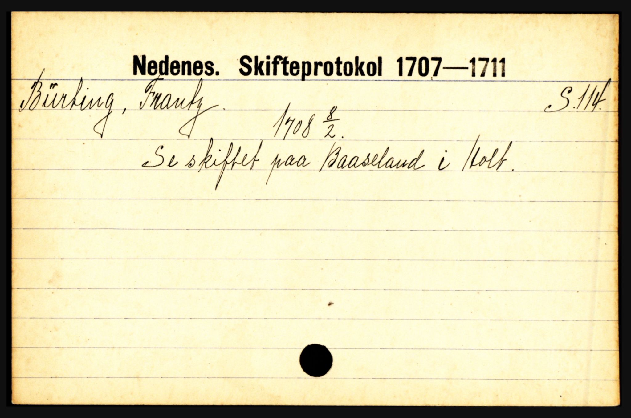 Nedenes sorenskriveri før 1824, AV/SAK-1221-0007/H, p. 4659