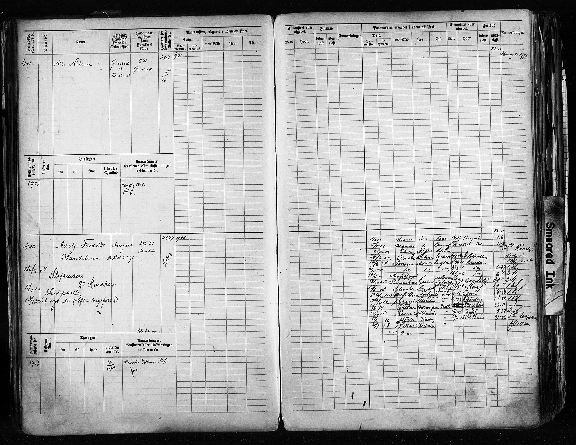 Arendal mønstringskrets, AV/SAK-2031-0012/F/Fb/L0020: Hovedrulle A nr 217-968, S-18, 1900-1910, p. 96