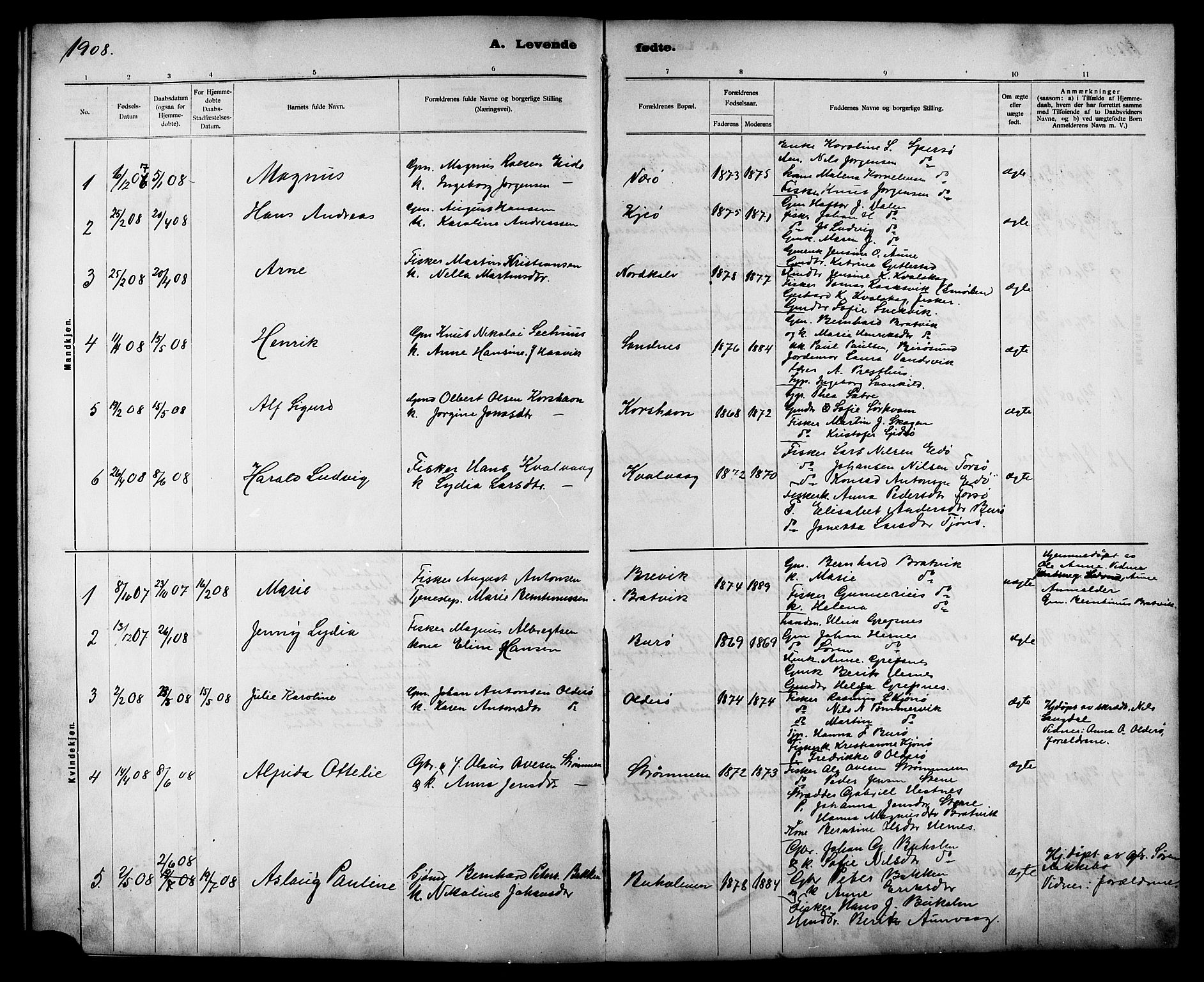 Ministerialprotokoller, klokkerbøker og fødselsregistre - Sør-Trøndelag, AV/SAT-A-1456/635/L0553: Parish register (copy) no. 635C01, 1898-1919