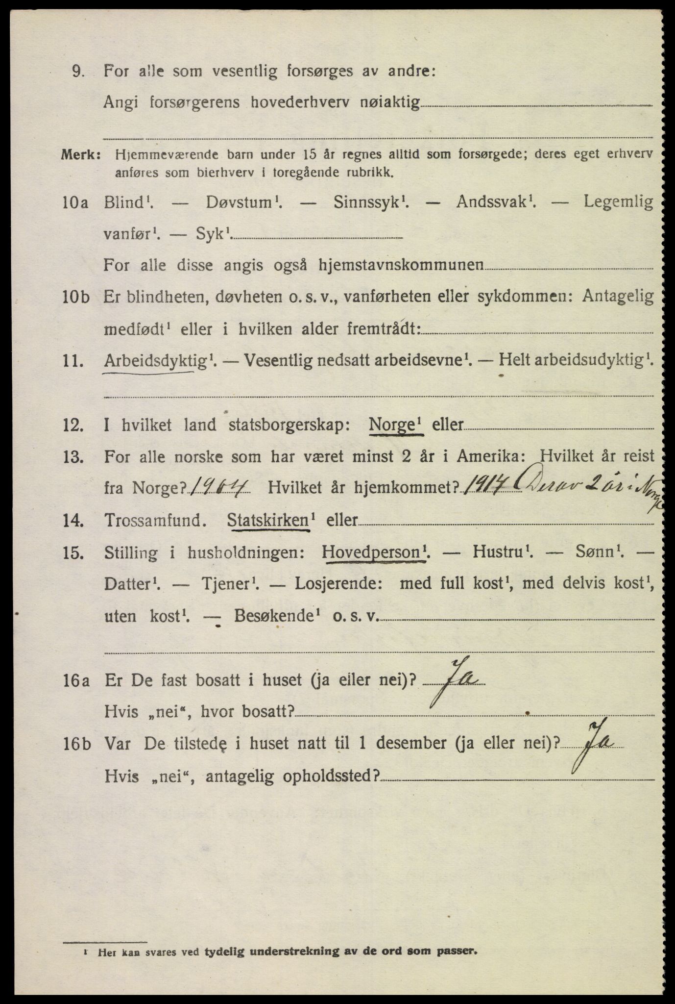 SAK, 1920 census for Halse og Harkmark, 1920, p. 2945