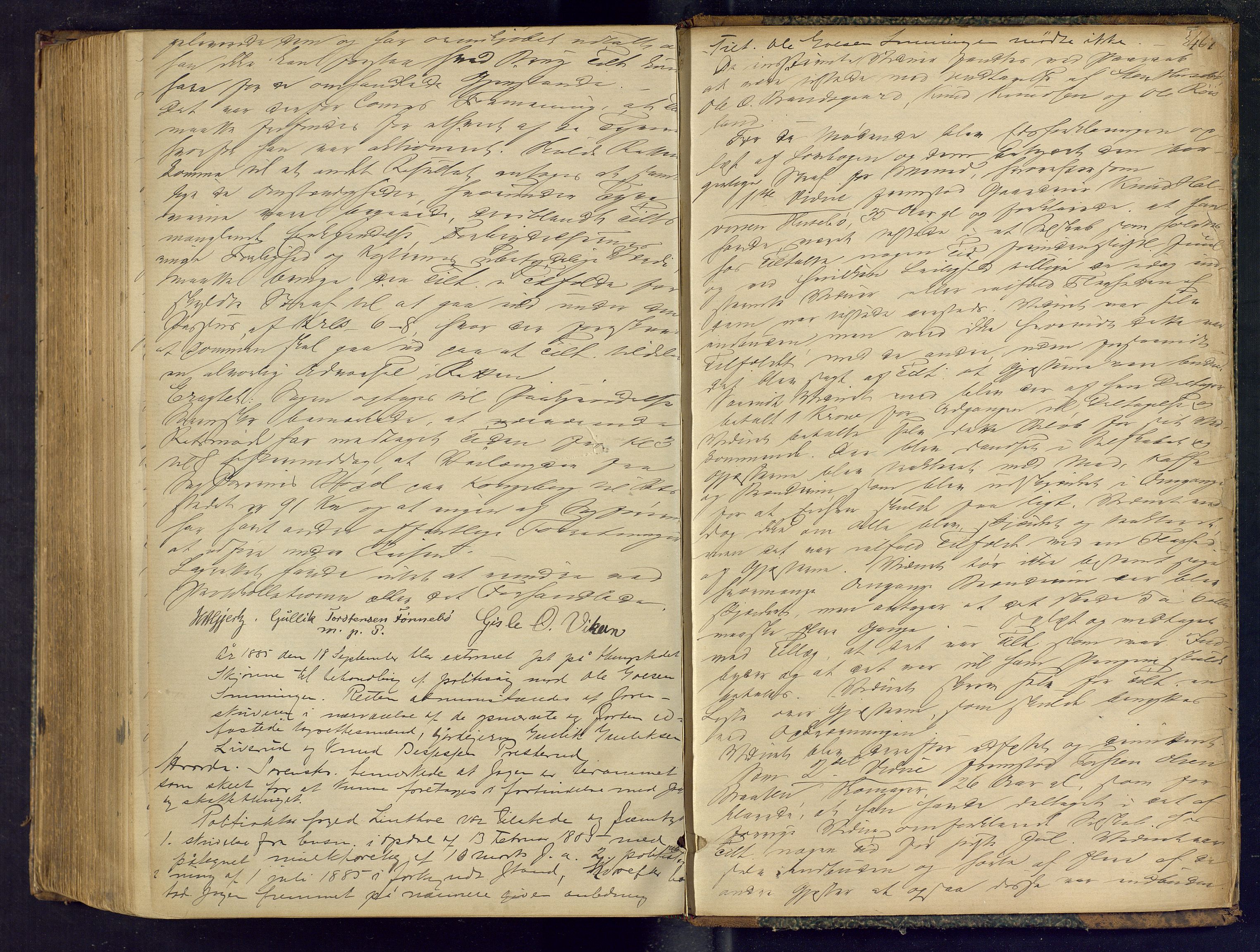 Numedal og Sandsvær sorenskriveri, AV/SAKO-A-128/F/Fc/Fca/L0007: Ekstrarettsprotokoll, 1877-1886, p. 467