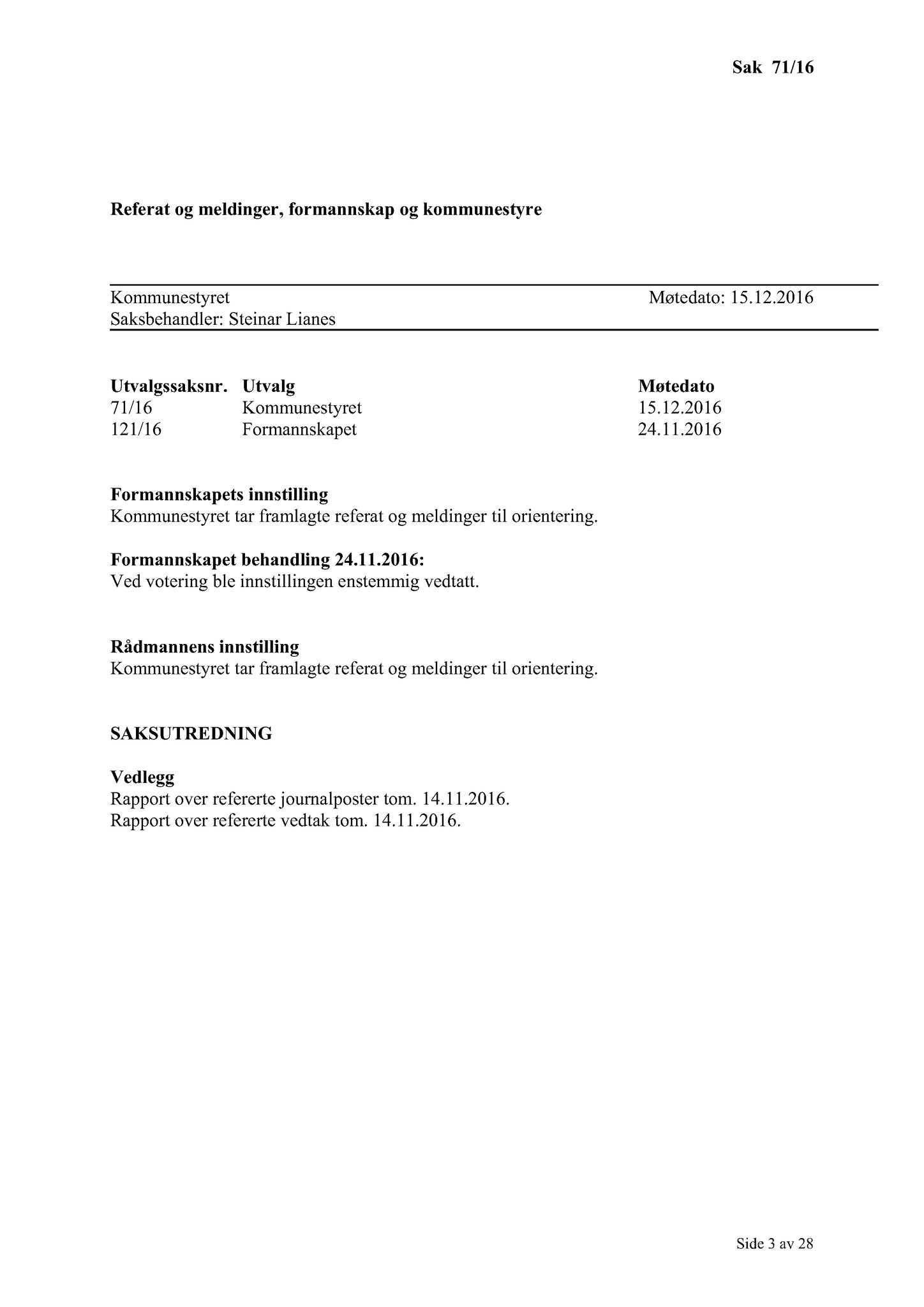 Klæbu Kommune, TRKO/KK/01-KS/L009: Kommunestyret - Møtedokumenter, 2016, p. 2006