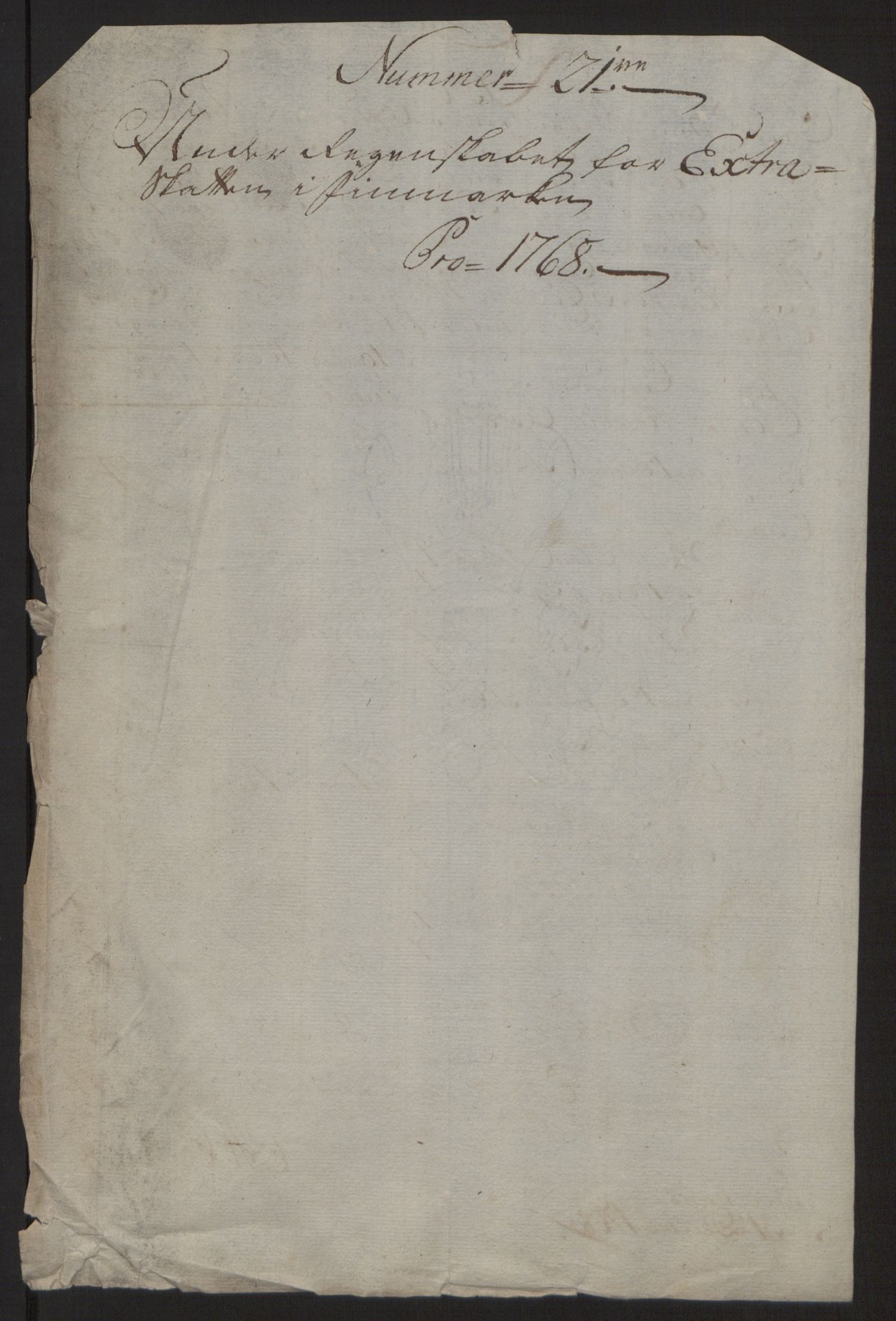 Rentekammeret inntil 1814, Reviderte regnskaper, Fogderegnskap, RA/EA-4092/R69/L4910: Ekstraskatten  Finnmark/Vardøhus, 1762-1772, p. 302