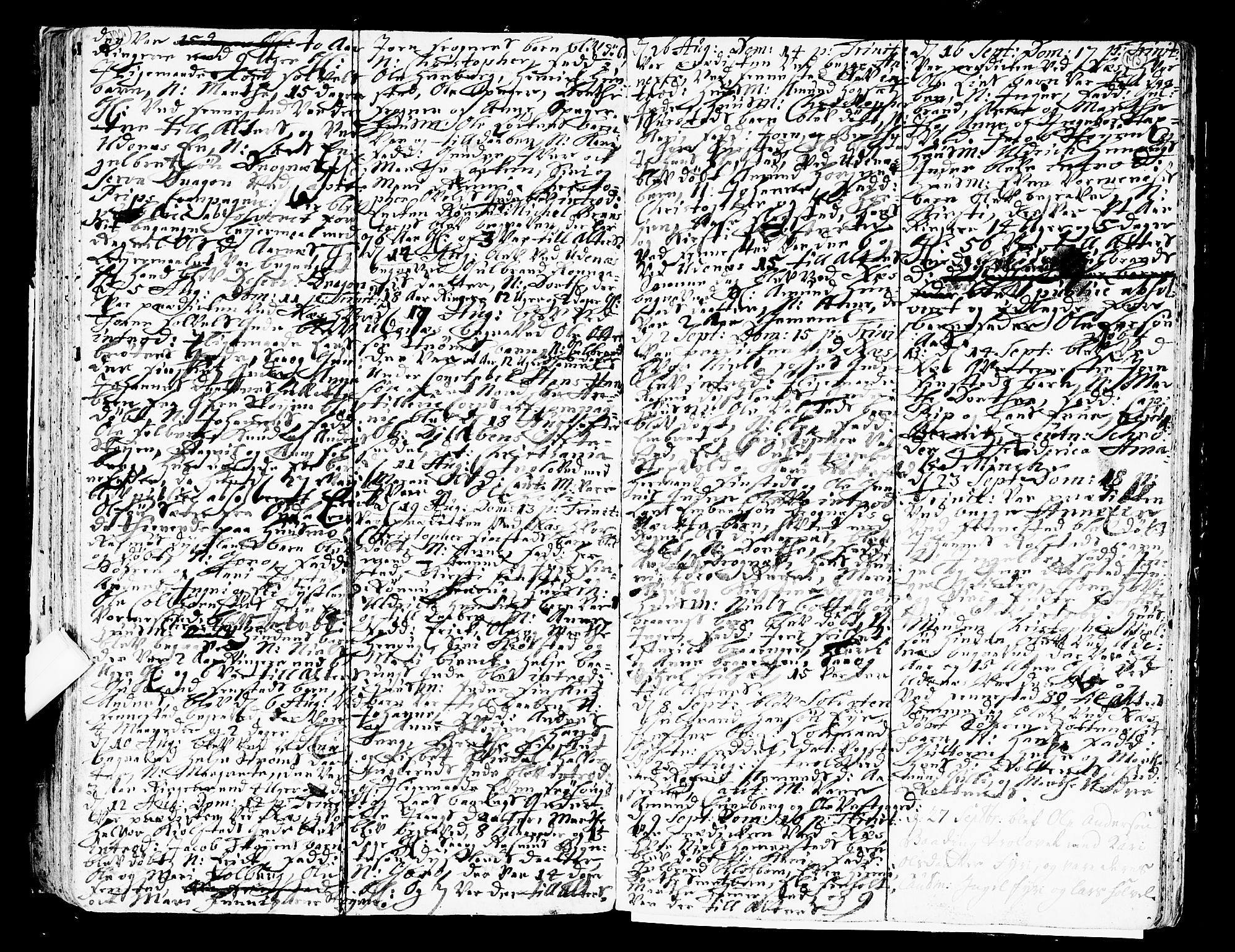 Nes prestekontor Kirkebøker, AV/SAO-A-10410/F/Fa/L0002: Parish register (official) no. I 2, 1717-1734, p. 192-193