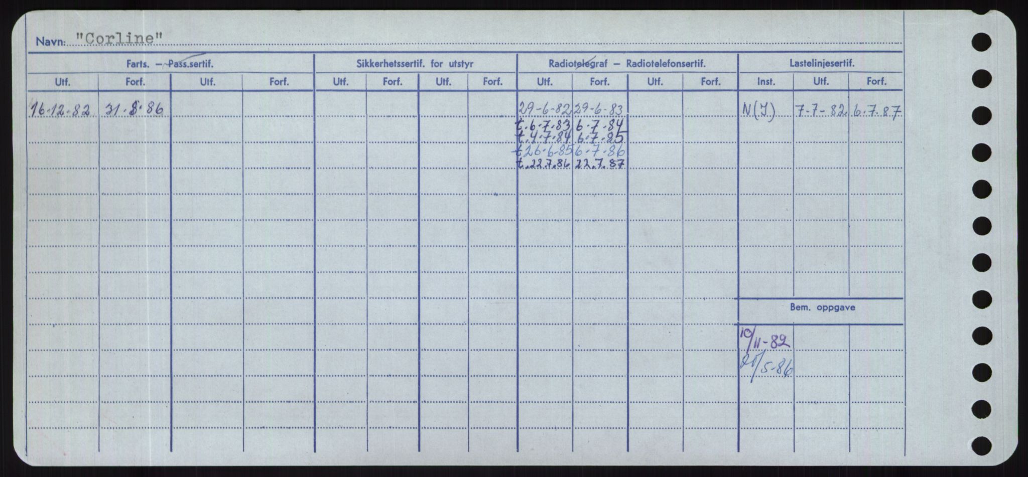 Sjøfartsdirektoratet med forløpere, Skipsmålingen, RA/S-1627/H/Hd/L0008: Fartøy, C-D, p. 222