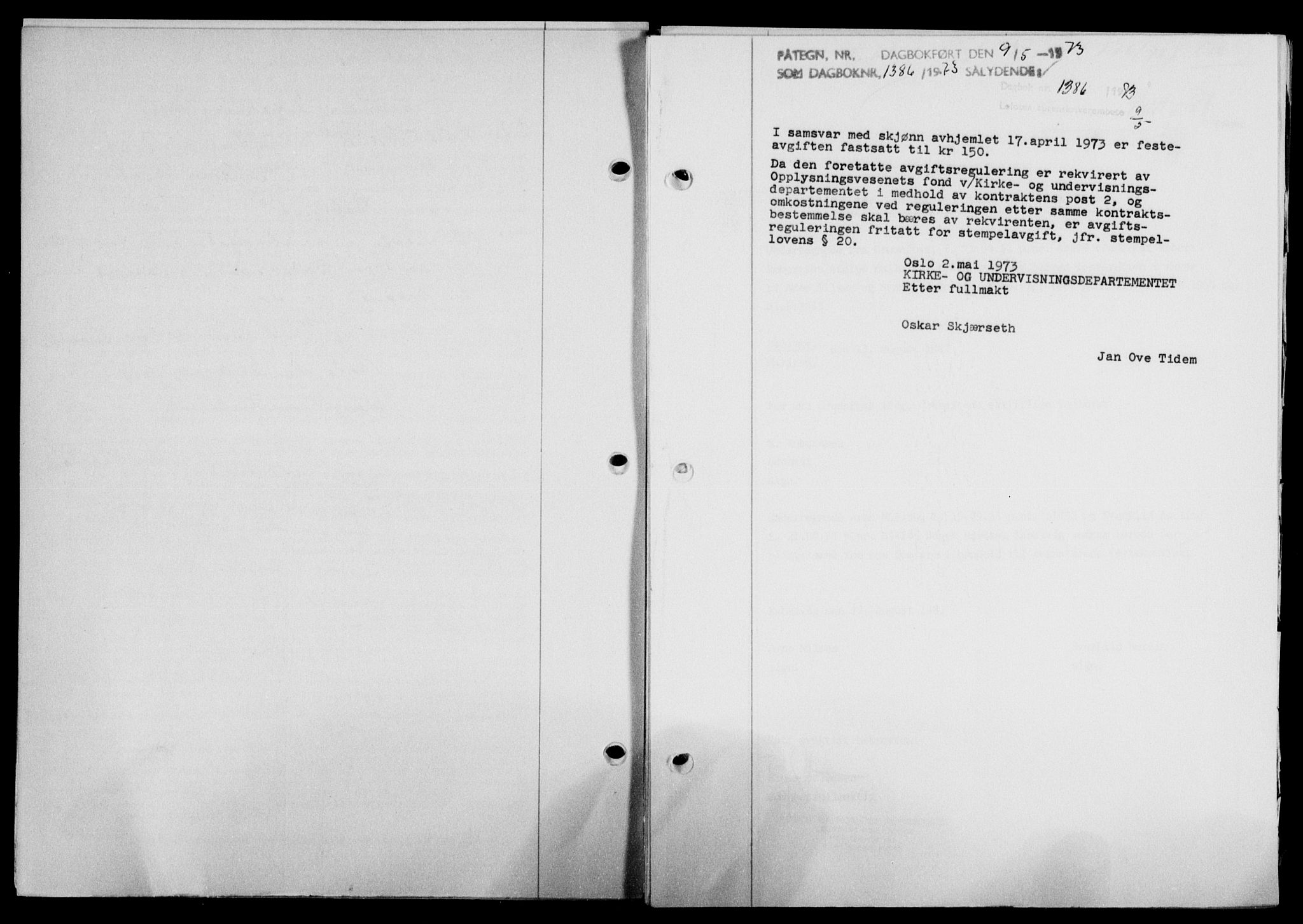 Lofoten sorenskriveri, SAT/A-0017/1/2/2C/L0018a: Mortgage book no. 18a, 1948-1948, Diary no: : 1386/1948