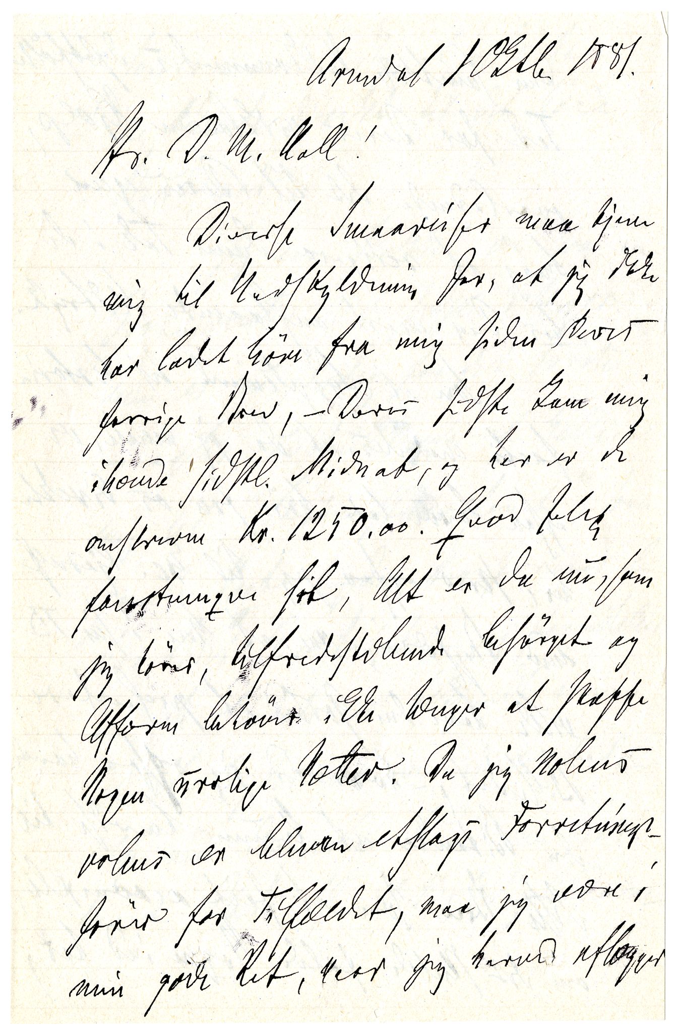 Diderik Maria Aalls brevsamling, NF/Ark-1023/F/L0002: D.M. Aalls brevsamling. B - C, 1799-1889, p. 115