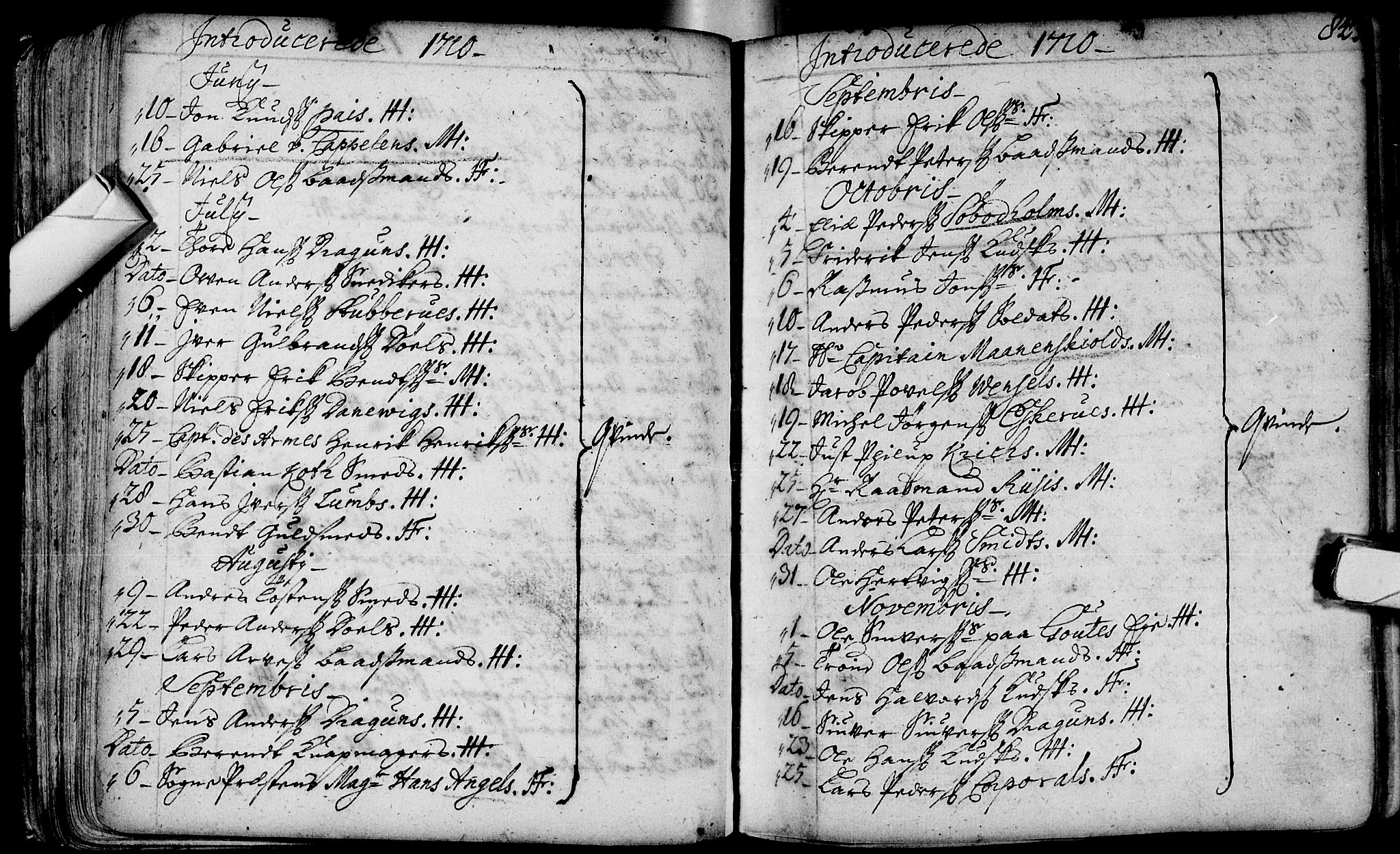 Bragernes kirkebøker, AV/SAKO-A-6/F/Fa/L0003: Parish register (official) no. I 3, 1706-1734, p. 84