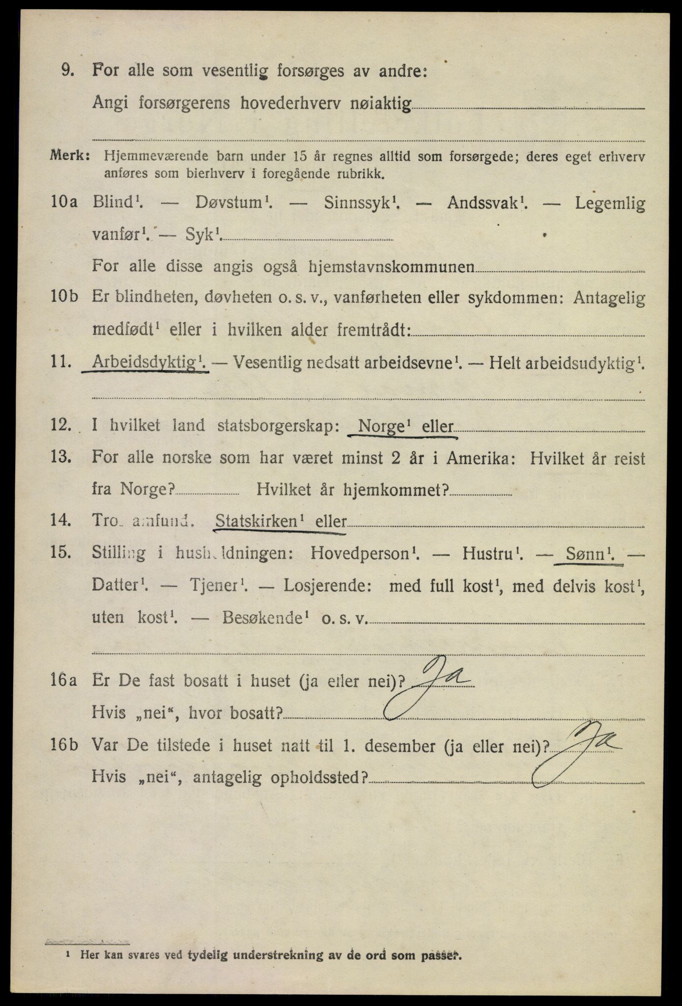 SAKO, 1920 census for Krødsherad, 1920, p. 3832