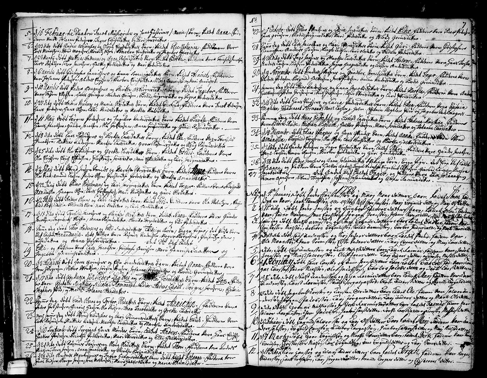 Idd prestekontor Kirkebøker, AV/SAO-A-10911/F/Fa/L0001: Parish register (official) no. I 1, 1720-1769, p. 7