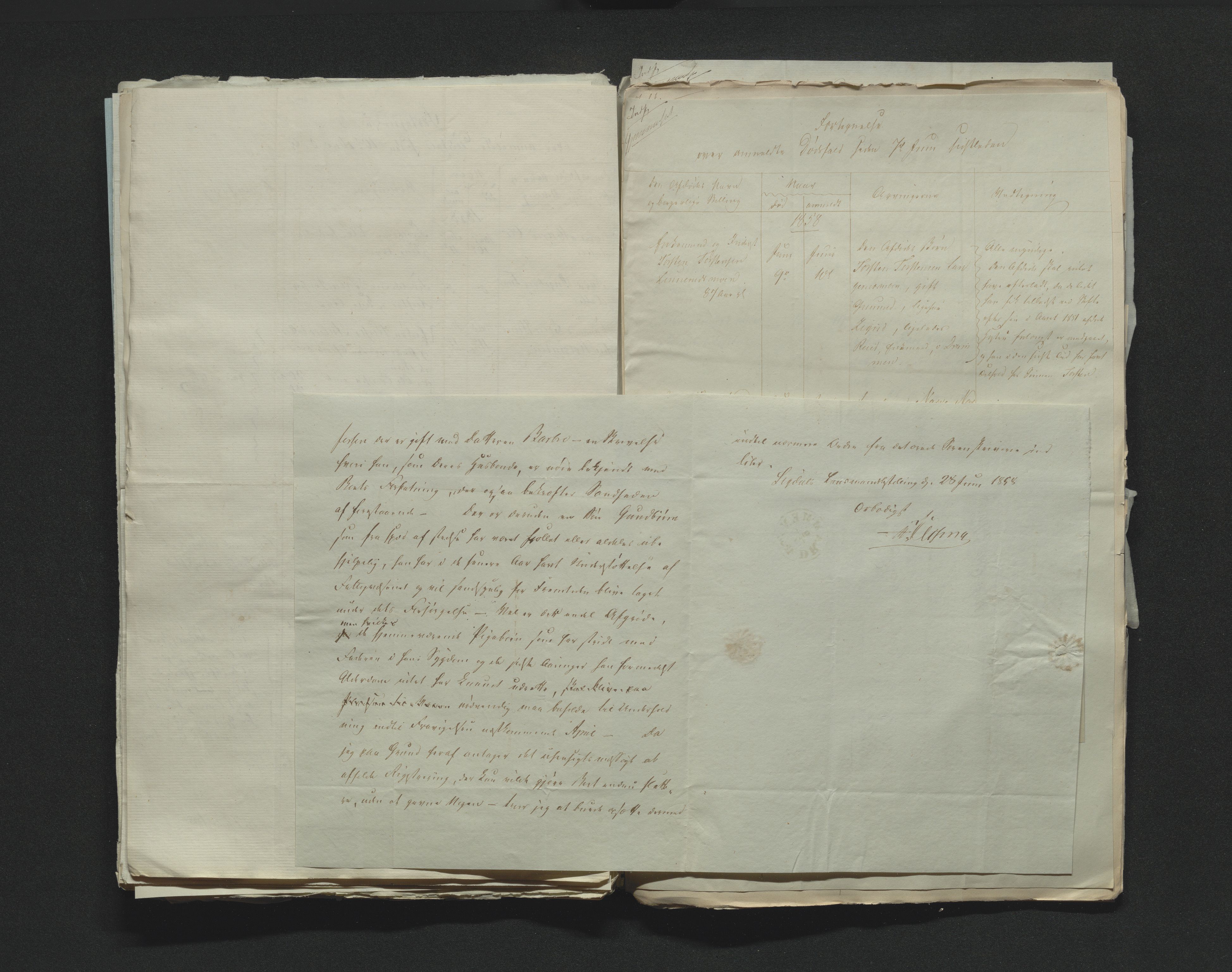 Eiker, Modum og Sigdal sorenskriveri, AV/SAKO-A-123/H/Ha/Hab/L0010: Dødsfallsmeldinger, 1858-1861, p. 79