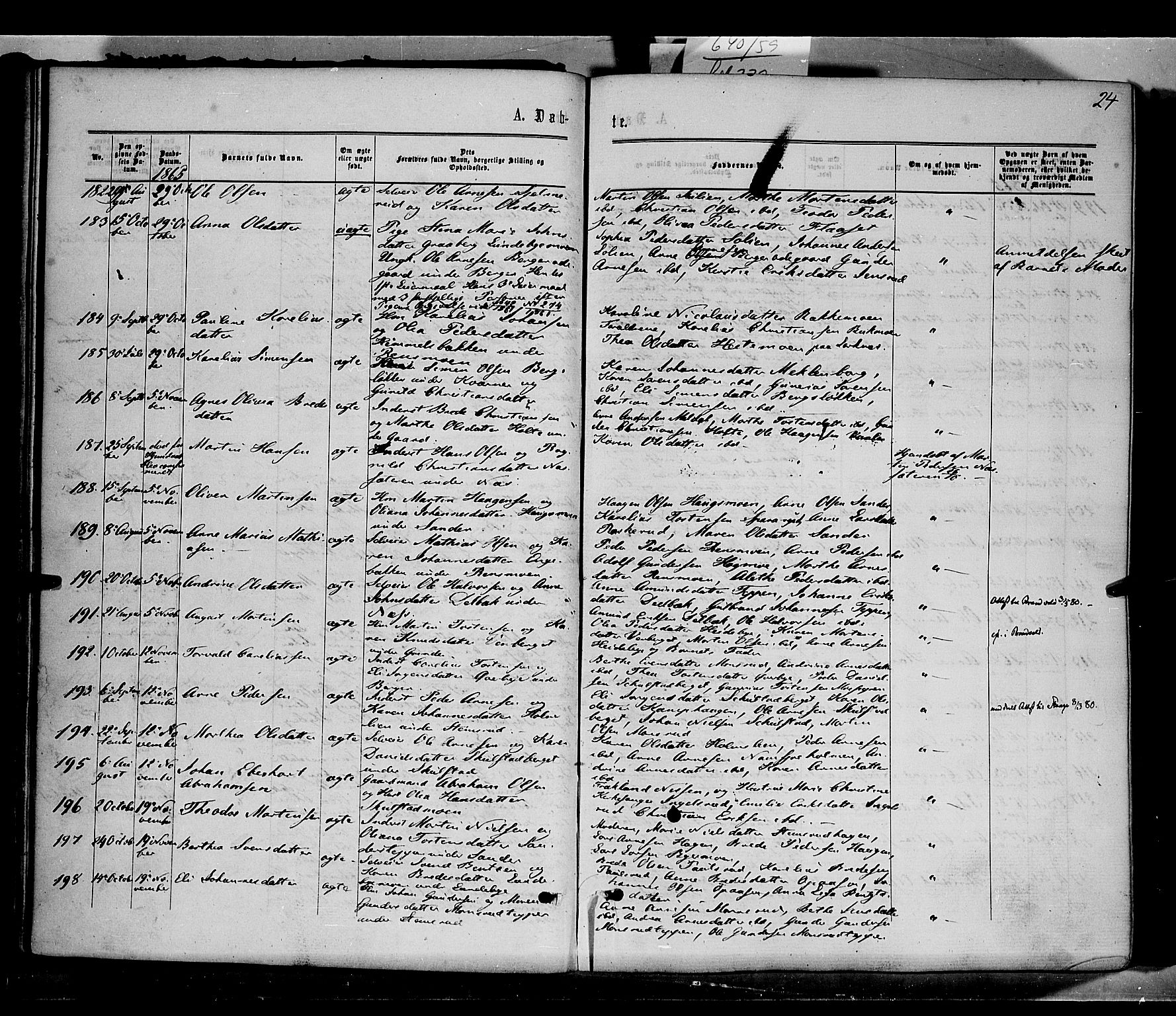 Grue prestekontor, AV/SAH-PREST-036/H/Ha/Haa/L0010: Parish register (official) no. 10, 1864-1873, p. 24