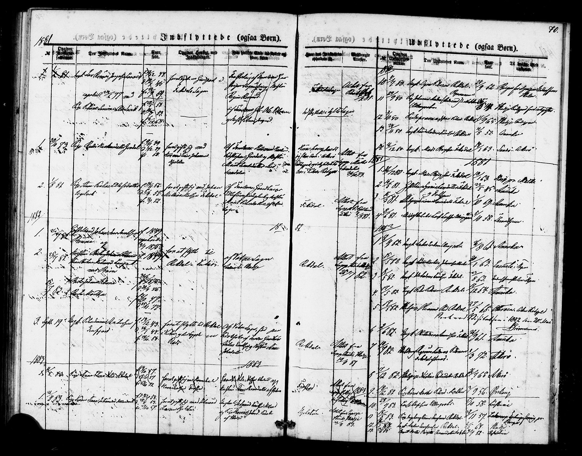 Ministerialprotokoller, klokkerbøker og fødselsregistre - Møre og Romsdal, SAT/A-1454/540/L0540: Parish register (official) no. 540A01, 1872-1883, p. 70