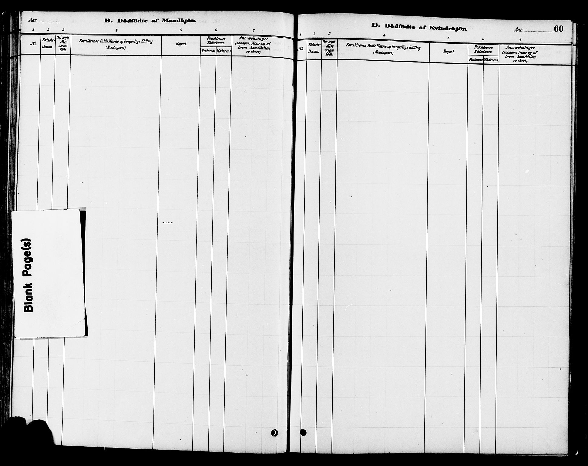 Gran prestekontor, SAH/PREST-112/H/Ha/Haa/L0016: Parish register (official) no. 16, 1880-1888, p. 60