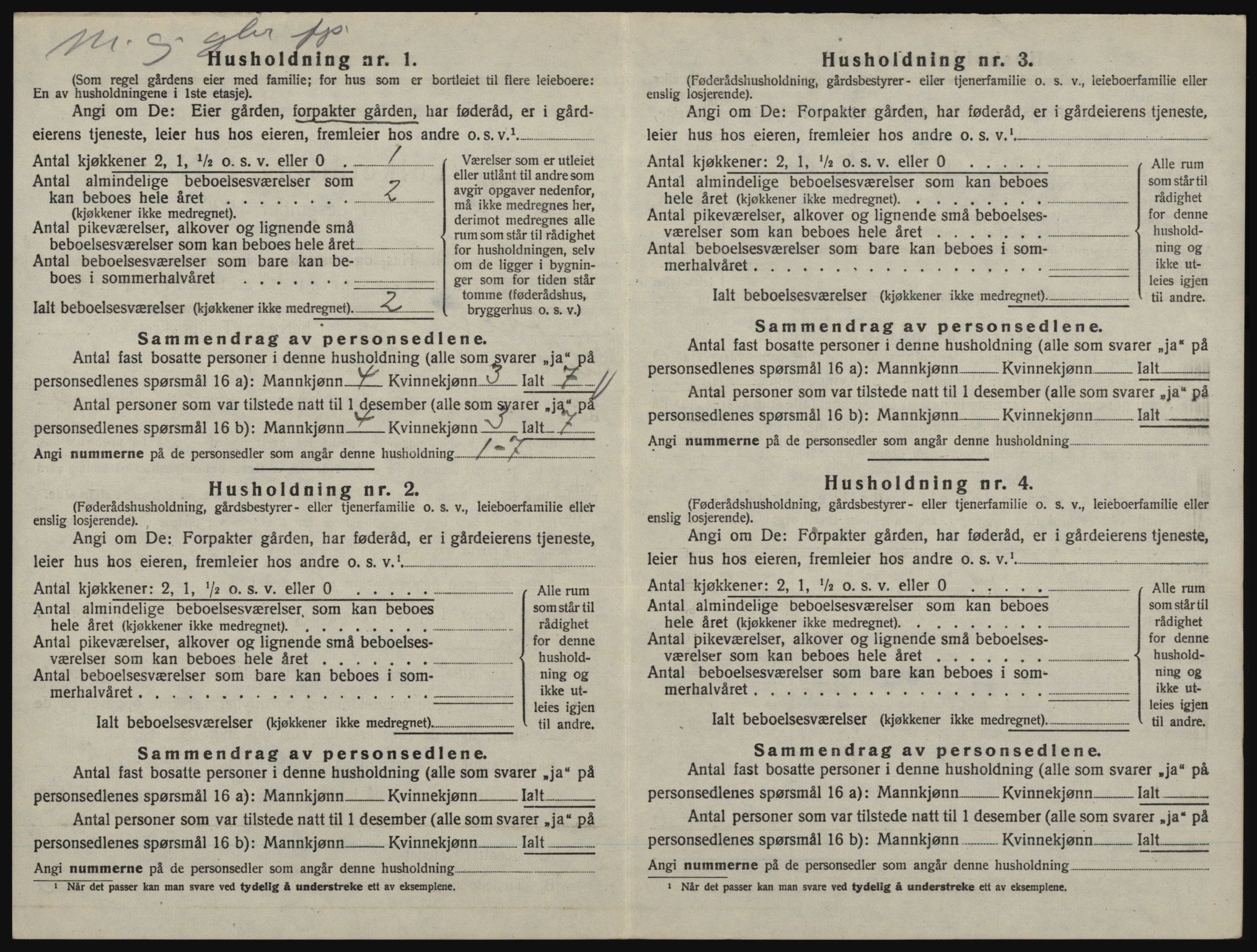 SAO, 1920 census for Aremark, 1920, p. 472