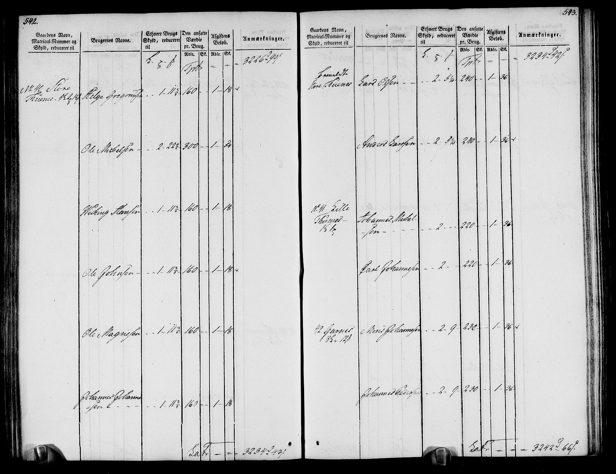 Rentekammeret inntil 1814, Realistisk ordnet avdeling, AV/RA-EA-4070/N/Ne/Nea/L0113: Nordhordland og Voss fogderi. Oppebørselsregister, 1803-1804, p. 279