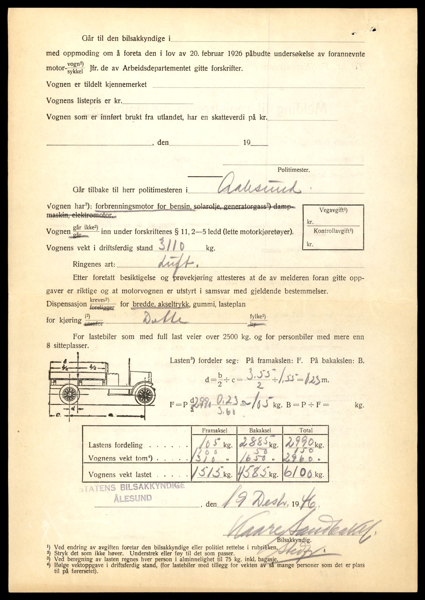 Møre og Romsdal vegkontor - Ålesund trafikkstasjon, AV/SAT-A-4099/F/Fe/L0033: Registreringskort for kjøretøy T 12151 - T 12474, 1927-1998, p. 2118