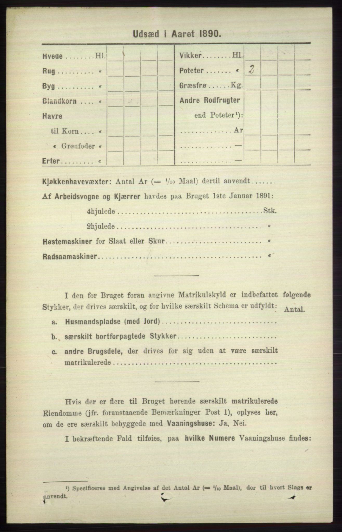 RA, 1891 census for 1251 Bruvik, 1891, p. 4554