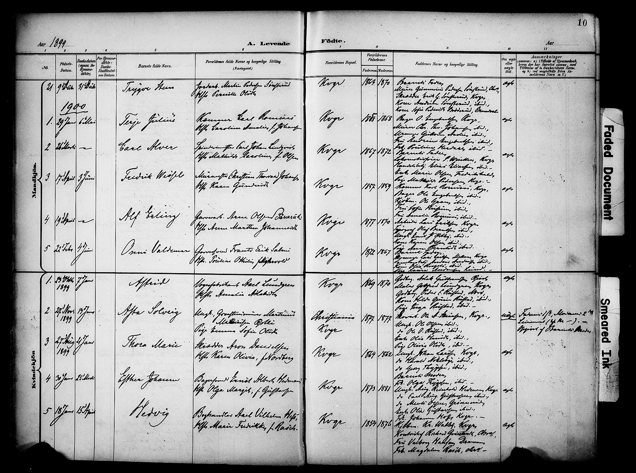 Vinger prestekontor, AV/SAH-PREST-024/H/Ha/Haa/L0016: Parish register (official) no. 16, 1898-1920, p. 10