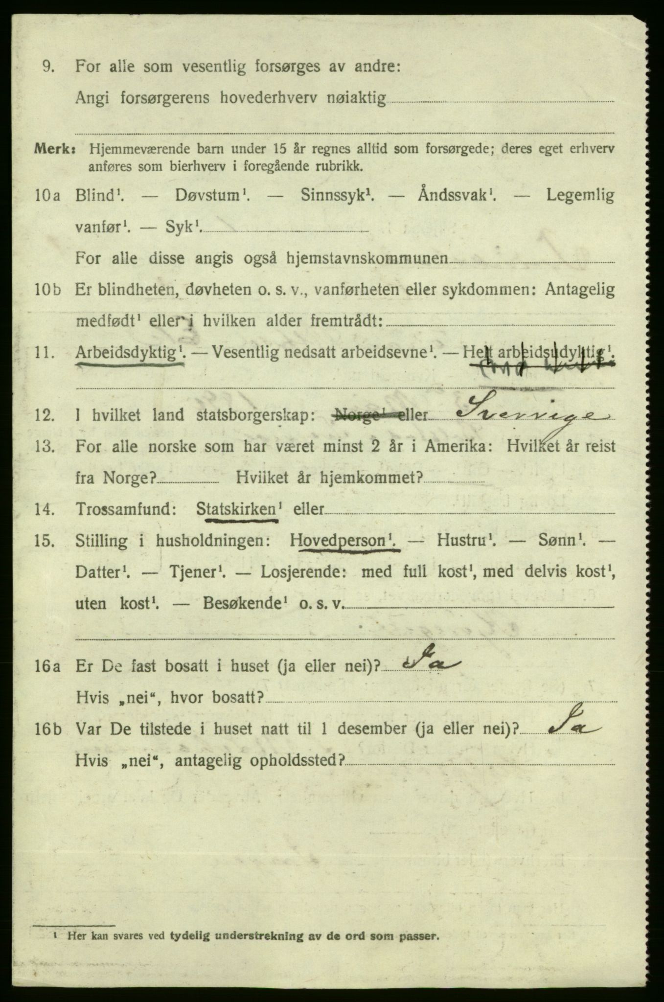 SAO, 1920 census for Fredrikshald, 1920, p. 8057