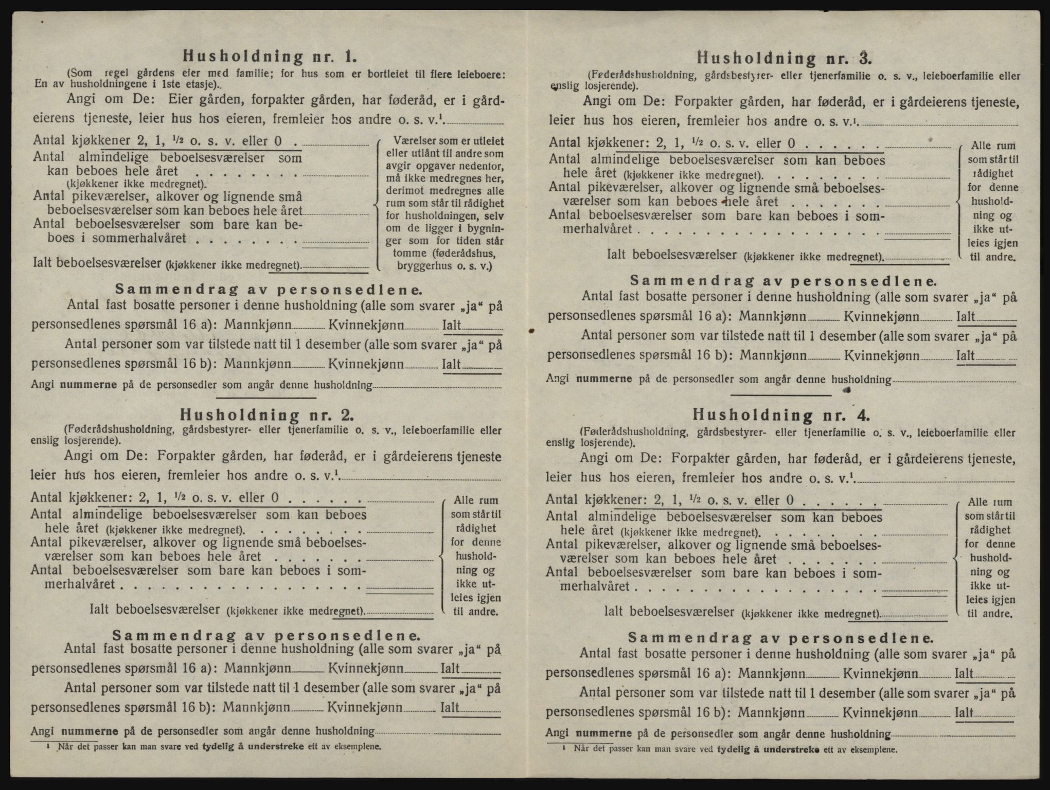 SAO, 1920 census for Øymark, 1920, p. 536